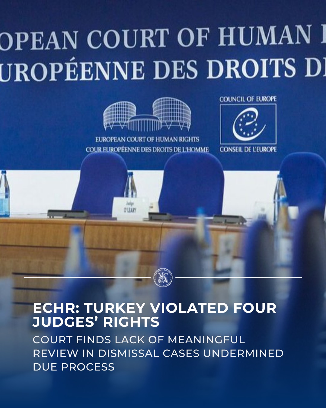 ECHR Rules Turkey Violated Four Judges’ Right to Challenge Dismissals
The European Court of Human Rights (ECHR) has ruled that Turkey violated the rights of four judges by denying them a meaningful opportunity to challenge their dismissals.
The Court found that the lack of effective judicial review undermined due process protections and judicial independence — core pillars of the rule of law.
This judgment adds to growing international scrutiny of post-2016 purge dismissals and highlights systemic concerns regarding fair trial guarantees and access to legal remedies in Turkey.
An independent judiciary depends on safeguards that protect judges from arbitrary removal and ensure accountability through lawful procedures.
🔗 Read more:
https://loom.ly/qjWM2Ro
#HumanRightsViolations #Turkey #Turkish #RuleOfLaw #HizmetMovement