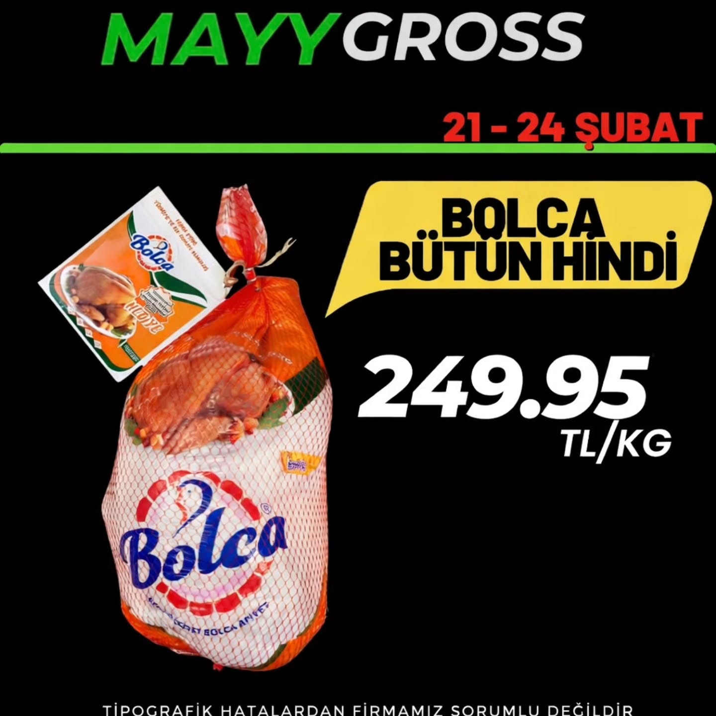 Lezzetin en hesaplı hali 21-24 Şubat’ta MAYYGROSS’ta!#kırşehir #kaman #manav #takipci