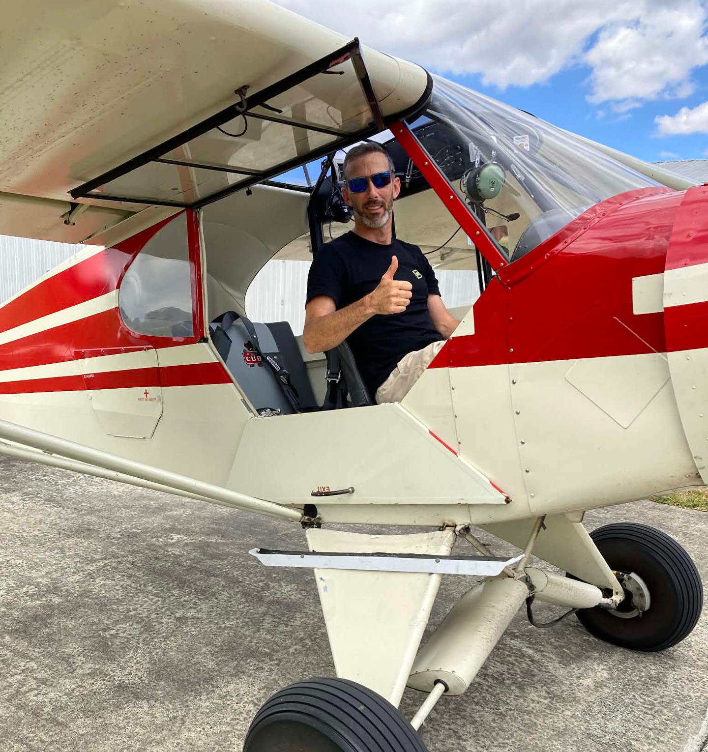 Today was a big day for one of our PPL students, Regan Hall. Regan started flying with us 1 year and 10 days ago with a few months off in the middle of last year. Today Regan sat and passed his PPL Flight Test to a high standard, then flew his newly purchased Jodel D11 ZK-KSD, including a solo flight from Hamilton to Te Kowhai.
Congratulations Regan. Onwards and upwards with hour building to CPL training 🛫
#pipercub #supercub #pa18 #pplflighttest #nzaviation
