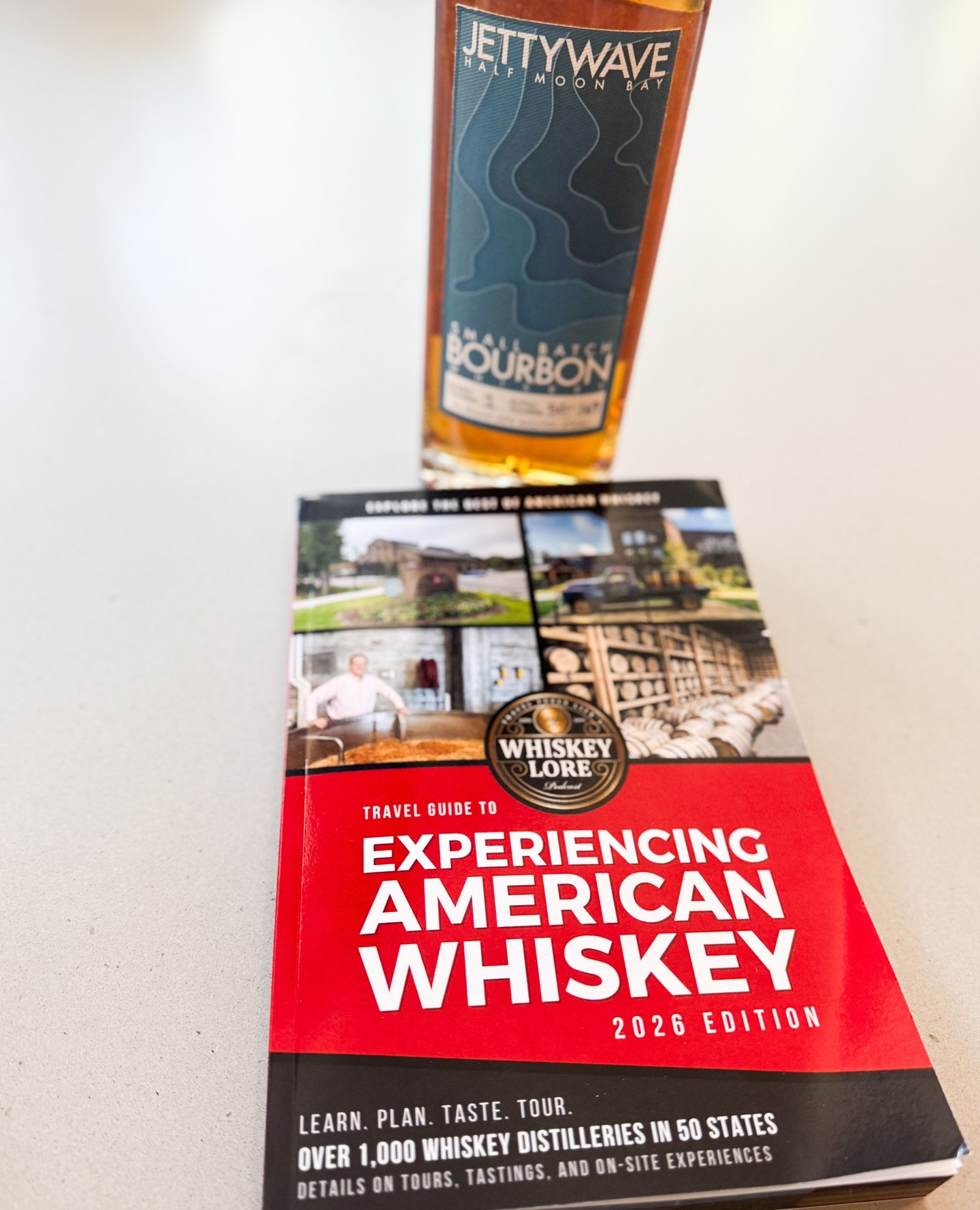 Jettywave Distillery is a featured California distillery in the 2026 Edition Travel Guide to Experiencing American Whiskey by Drew Hannush!
We’re on page 236, alongside other California Whiskey producing friends - check it out! You can order your copy at www.whiskeylore.org