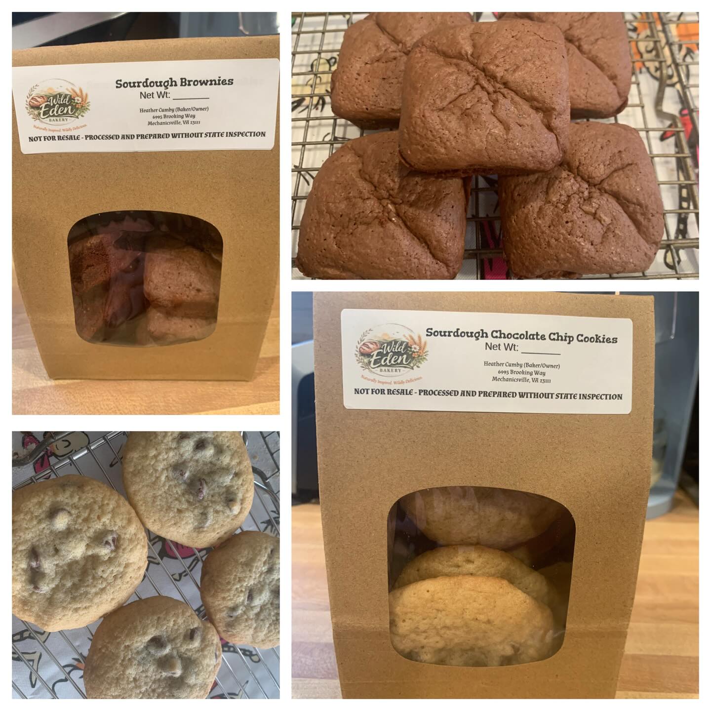 ✨ WE LOVE OUR CUSTOMERS ✨
Have you tried our sourdough goodies?
If you’ve ordered from Wild Eden Bakery, we would be so grateful for a review! 💛
As a thank you…
📝 Leave a review
🎁 Get a FREE 6-pack on your next order!
Choose:
🍪 6 Sourdough Chocolate Chip Cookies
OR
🍫 6 Sourdough Brownies
Each pack includes 6 freshly baked treats made with our signature sourdough starter.
Your reviews help our small, home bakery grow and allow others to find real, wholesome, naturally fermented baked goods.
Once you’ve left your review, message us to claim your free 6-pack with your next purchase!
Thank you for supporting local 💚
— Wild Eden Bakery
#sourdough #microbakery #rva #sahm #bakery