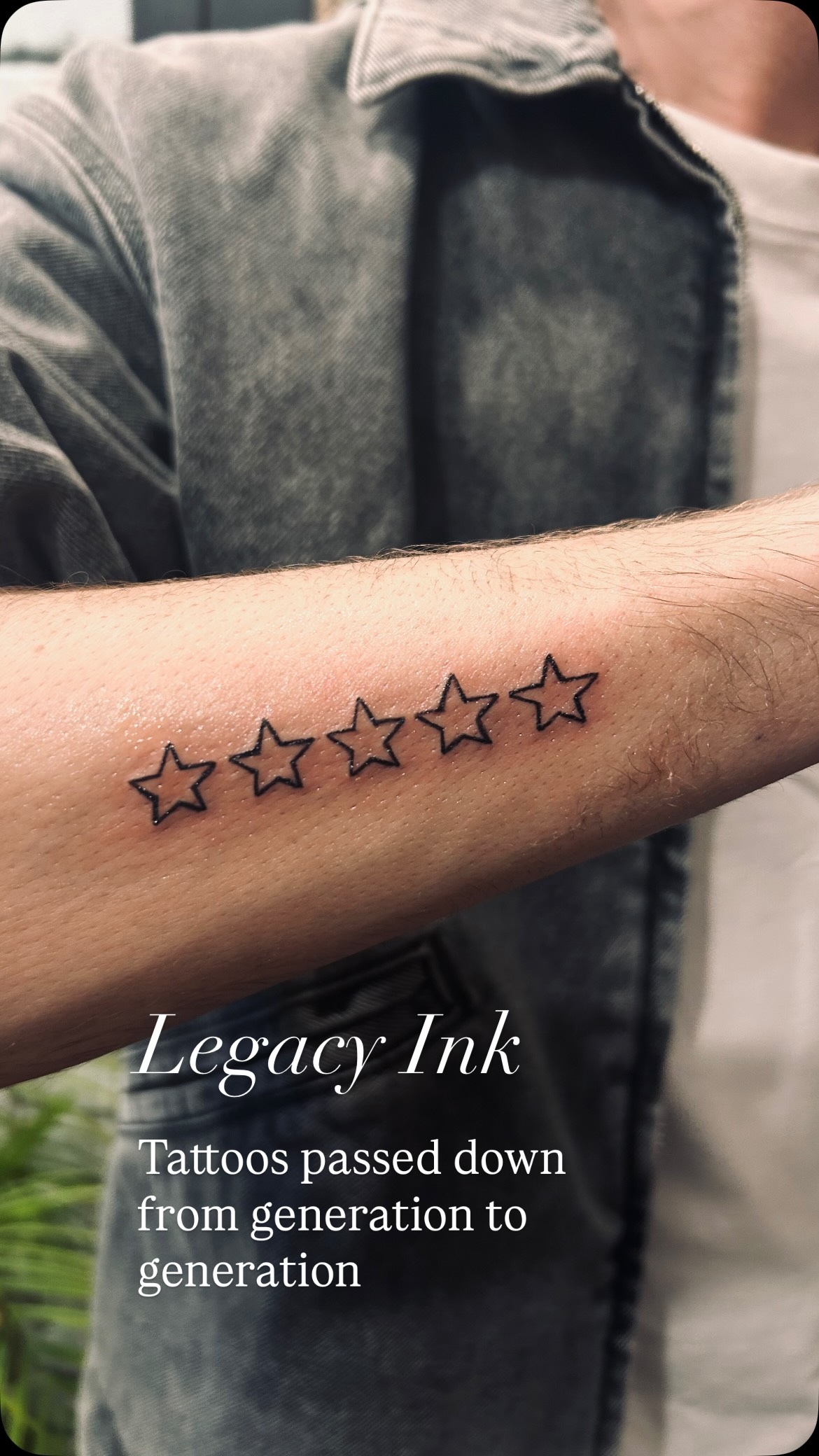 Some tattoos aren’t trends… they’re family history! ⭐️⭐️⭐️⭐️⭐️. A legacy tattoo for a son, inspired by the same 5 stars his mother and father carry.
Small, simple, and overflowing with meaning.
Tattoos like these remind me why I do what I do
because ink can become family tradition, memory, and honor.
✨ Thank you for trusting me with something so personal.
Tell me… what symbol would you carry for your family?
Do You Have A Legacy Tattoo?