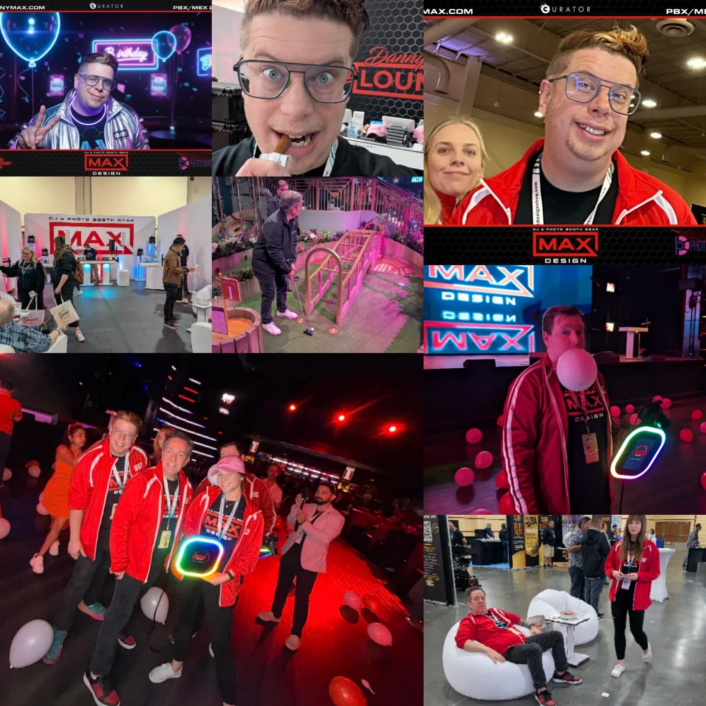 Part of my week in Vegas at PBX/MEX with the @jam.entertain.ment crew = masterclass in teamwork and excellence in motion. We were part of the amazing @maxpbdesign team and I was able to walk away with a deeper appreciation for what makes their DJ and photo booth designs stand out. And a few new friendships to match! Shoutout to @djrachellynch, my new BFF when it comes to carrot cake and pineapples... even if I have zero coordination when it comes to hand-clapping games.
Collaboration and hard work always teaches you something. Being in a room with driven, creative professionals from all over the map shifts your perspective in the best way.
#photobooth #DJ #lasvegas #teamwork #zakunscripted