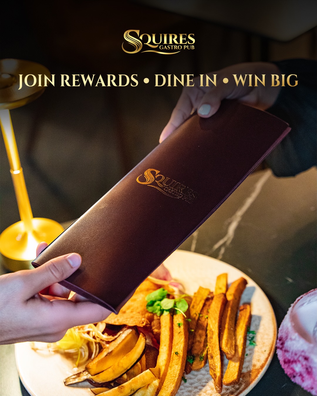 SIGN UP • DINE • WIN BIG
Sign up for the Squires Loyalty & Rewards Program and every purchase automatically enters you for a chance to win:
🏒 4 tickets to see the Toronto Maple Leafs live
🏀 2 tickets to watch the Toronto Raptors in action
That’s right, enjoy your favourite game-day bites and drinks, and you could be heading to the arena next.
The more you visit, the closer you get to the ultimate game-day experience!
For Reservations & Info:
📞 905-333-6627
🔗 https://www.squires.pub/reservations
📍 3537 Fairview St, Burlington, ON