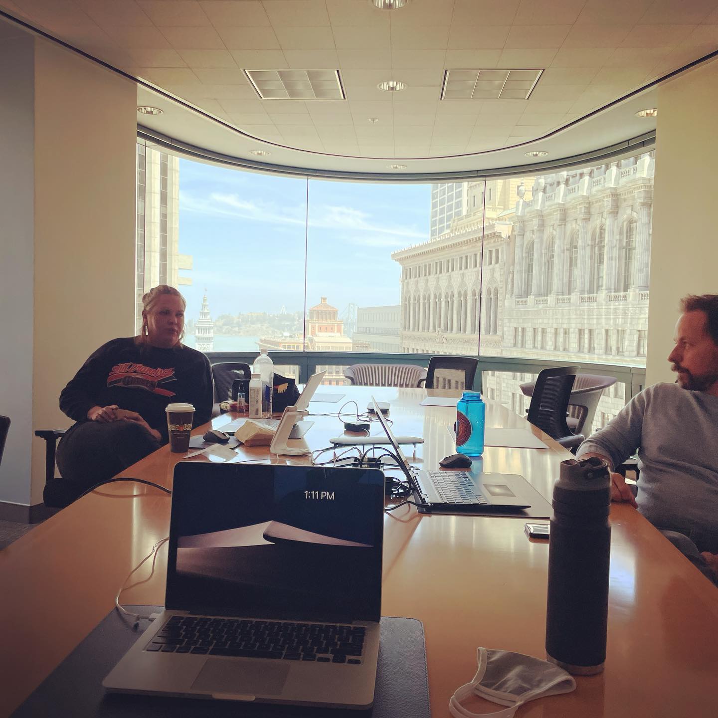 Not a bad backdrop for our annual leadership summit and first in-person meeting in over a year! #sfbf