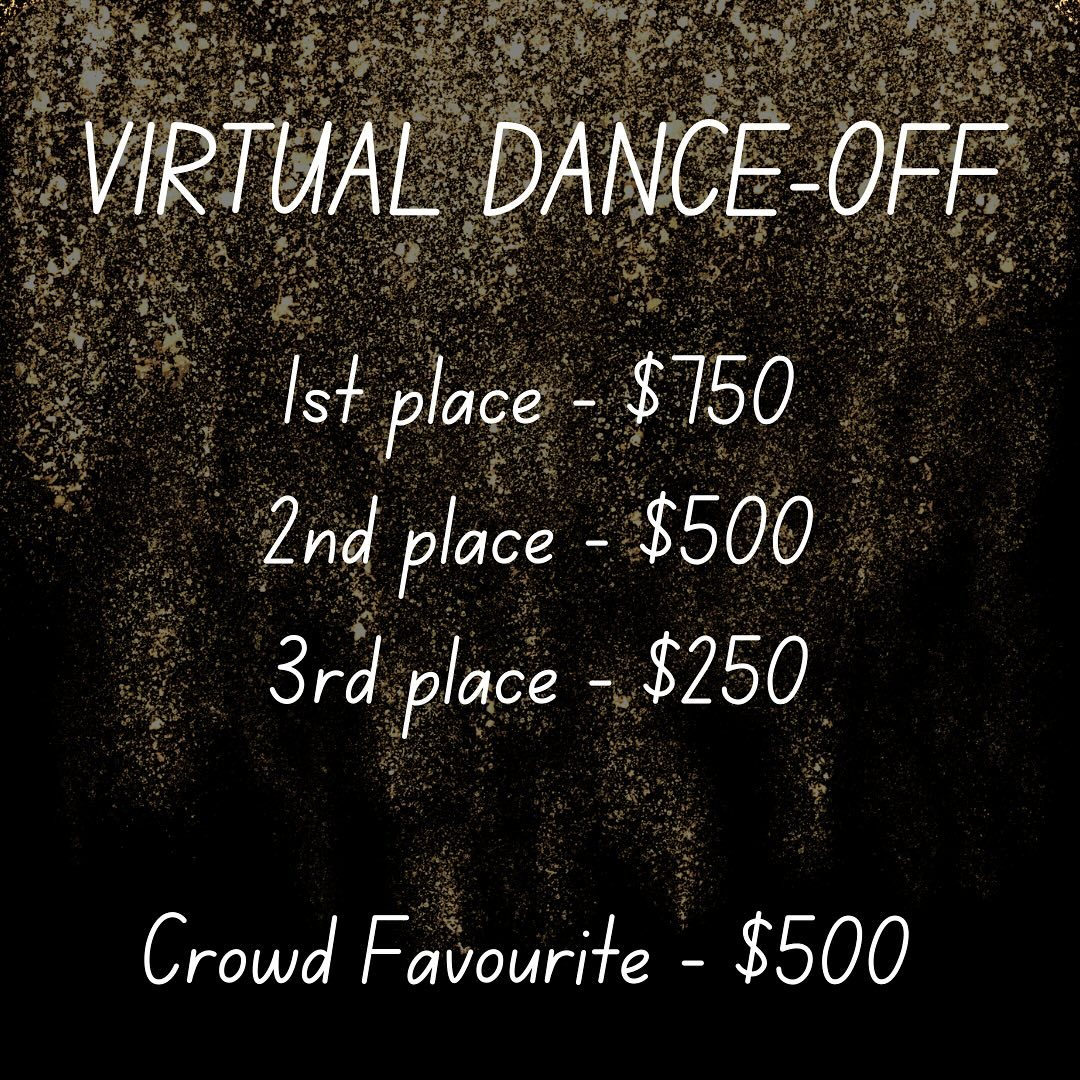 Thanks to our sponsor Eminent Capital Corp we are giving away some awesome cash prizes to our virtual dance-off winners tomorrow!