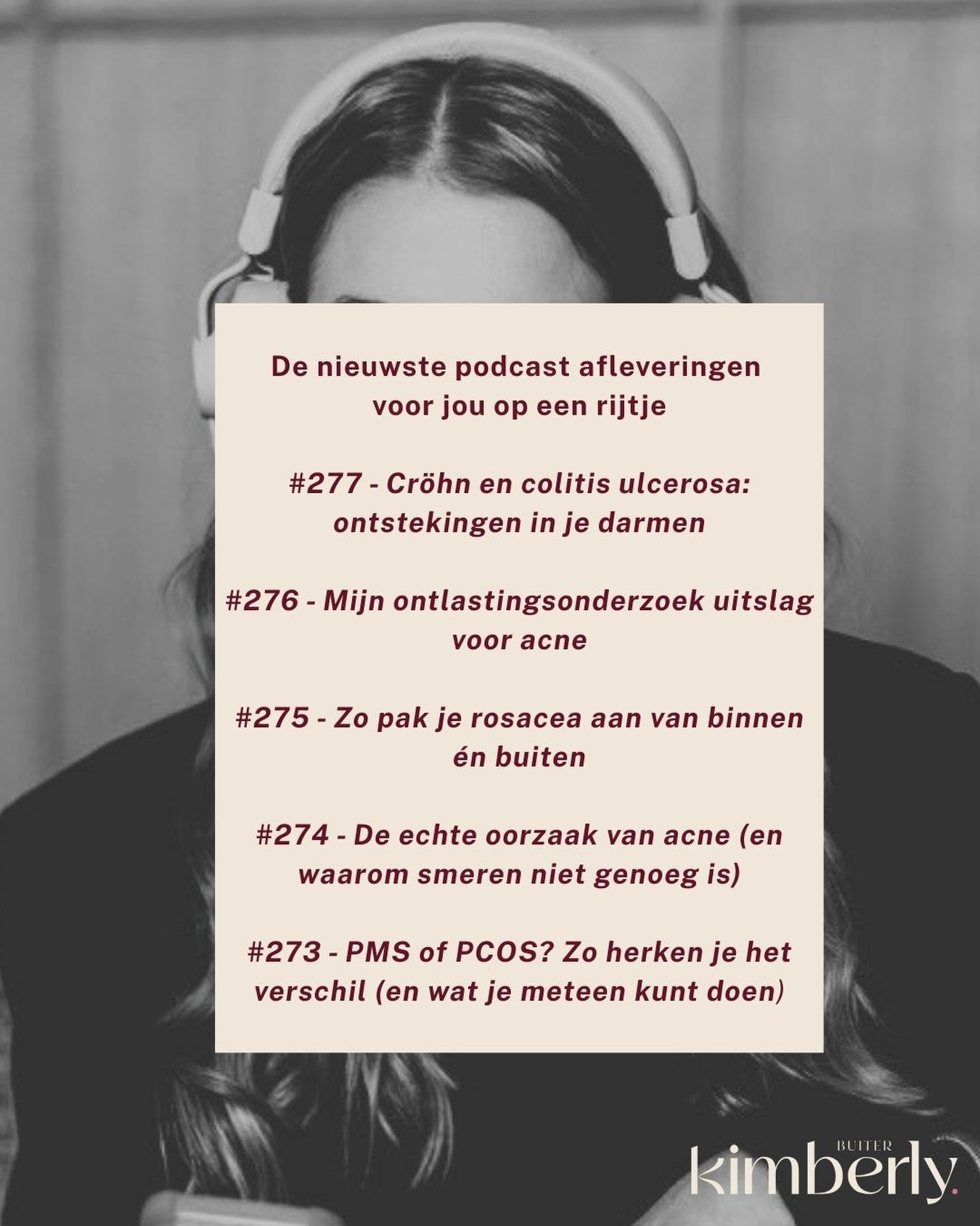 Yesssss de nieuwste afleveringen die online staan voor jou bij mijn podcast. Waarin ik enorm veel gratis waarde deel en je meeneem in mijn leven als mom-ondernemer en orthomoleculair therapeut.
Inmiddels al bijna 300 afleveringen (er staan er zo’n 20 klaar die nog gepubliceerd mogen worden).
Er komt binnenkort een heeeele toffe winactie aan, dus wil je kans maken houdt het in de gaten ❤️❤️
Te luisteren op Spotify én YouTube!
Liefs!