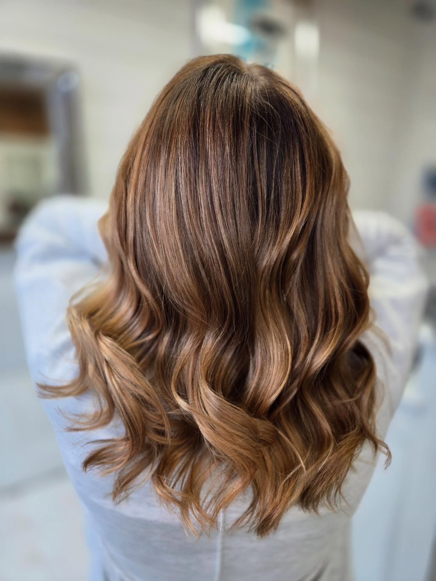 Seamless, soft balayage that catches the light just right 🌟 Personalized, modern, and crafted to highlight your best hair yet — done by Heather. #BalayageGlow #HairByHeather #FrenchTwist”