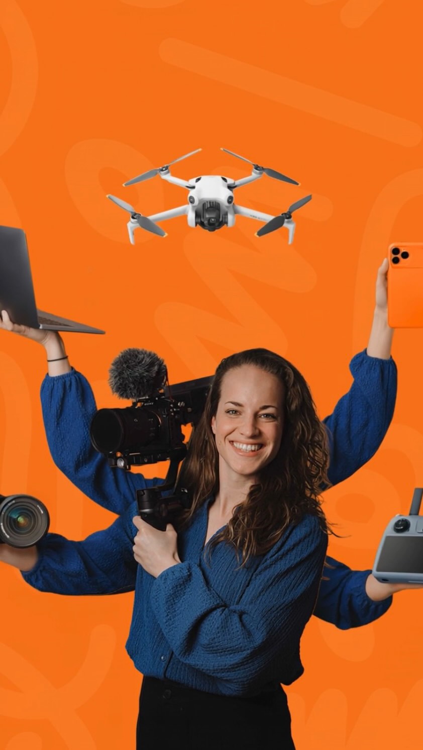 Ik werd laatst door een klant een creatieve duizendpoot genoemd. Opzich zou het best lekker zijn als ik een handje extra zou hebben 🤪
#mellomedia #reclamebureau #fotografie