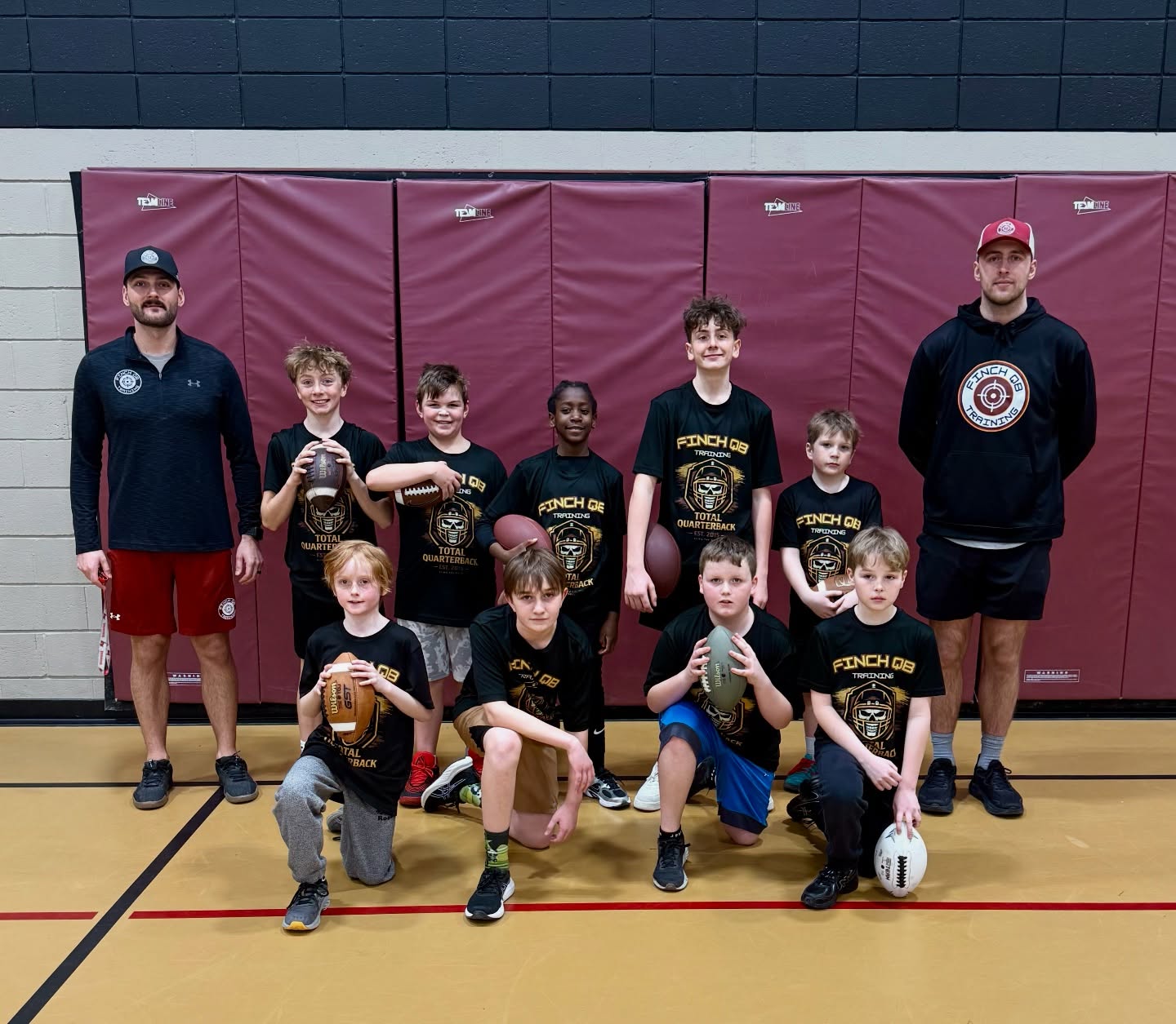 Total Quarterback Camp - Young Guns Group (minus a few) 🎯