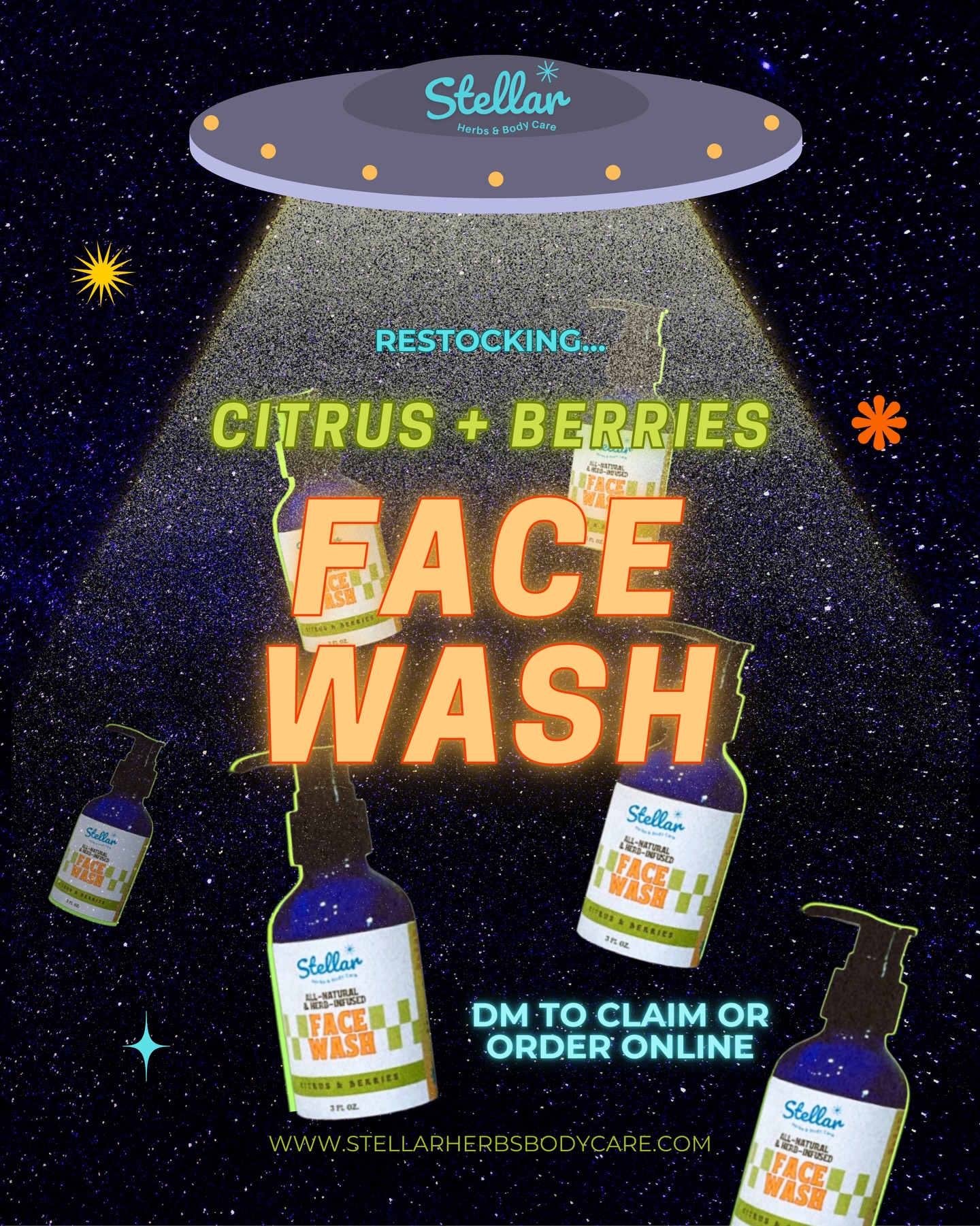 🛸🛸🛸🛸
Working on a restock! You can claim yours in a DM or order online ✨
I’ll be dropping off a batch at @mercado.536 this weekend! 🫧