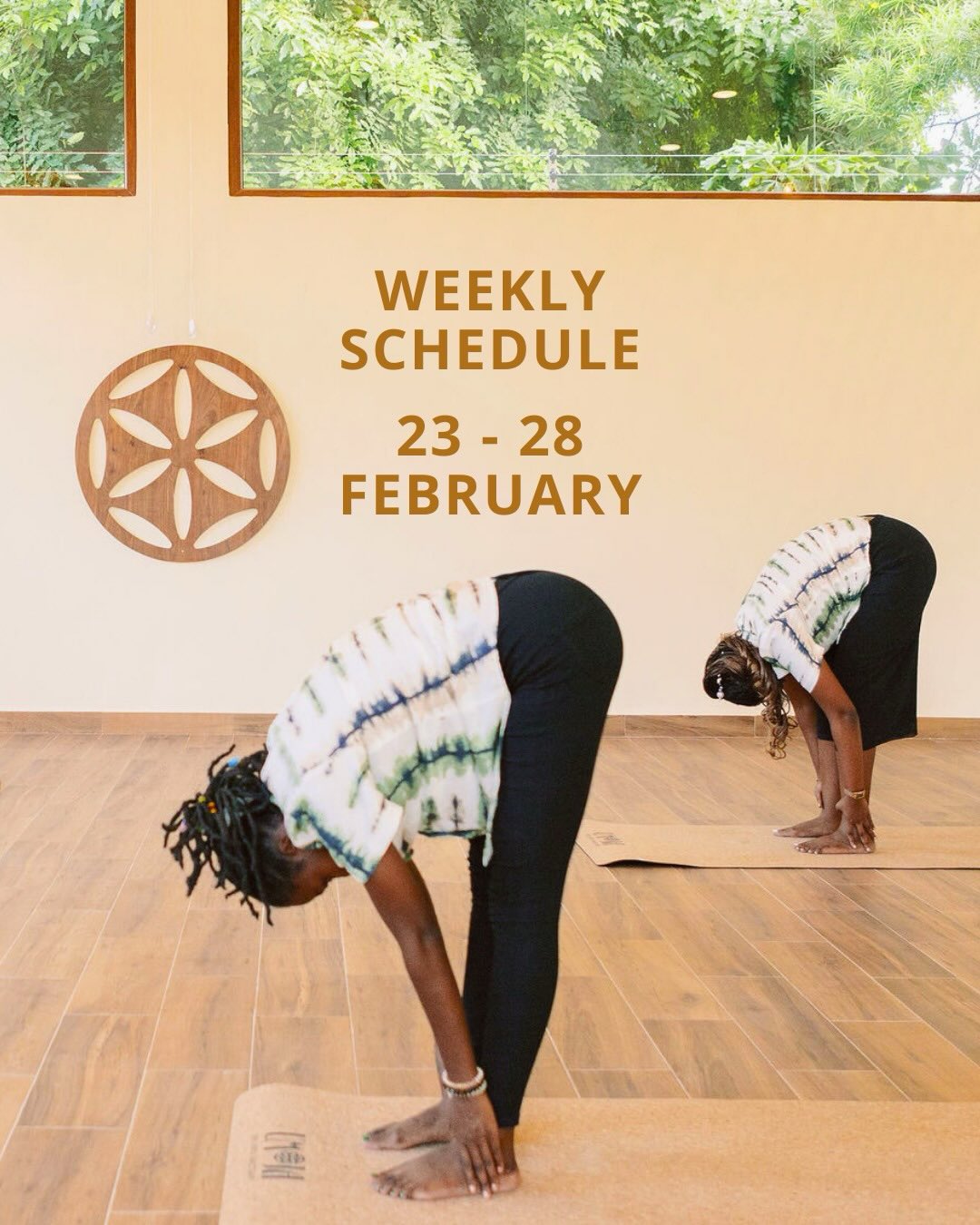 This week at Umoja 🤎
Flow, strengthen, sweat and soften with Reformer Pilates, Hatha & Chakra Yoga, Barre, Dance Fitness, Bollywood, Breathwork, Sound Bath and joyful kids classes throughout the week.
NEW CLASSES & WORKSHOPS THIS WEEK 🐝
✨ Sufi Cacao Sound Journey — a gentle, heart-opening evening of cacao, sound, and remembrance. A space to soften, reflect, and reconnect with what truly matters.
🌿 Nurture Your Inner Tree — a grounding workshop to realign, root deeply, and nourish your inner world with intention and care.
🎨 Creative Playtime (Ages 4–7) — a joyful space for little ones to explore, imagine, create, and express freely through play and art.
Stay tuned for more information on each offering … beautiful details are coming soon ✨
Book via WhatsApp: +255 792 444 882 🌿