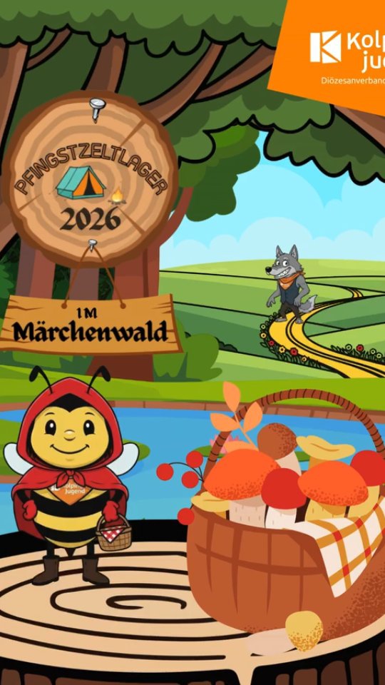 Die Anmeldung für unser Pfingstzeltlager 2026 ist gestartet! Unter dem Motto "Pfingstzeltlager im Märchenwald" freuen wir uns auf diese ganz besondere Kolpingjugend-Veranstaltung. Die diesjährige Gesamtleitung besteht aus Max Holländer, Patricia Atsuki, Benedikt Atsuki und Jonas Gladbach.
#zeltlager #pfingsten #pzl #kobieac #kolpingjugenddeutschland #kolping #kolpingjugend #pzl26 #märchenwald