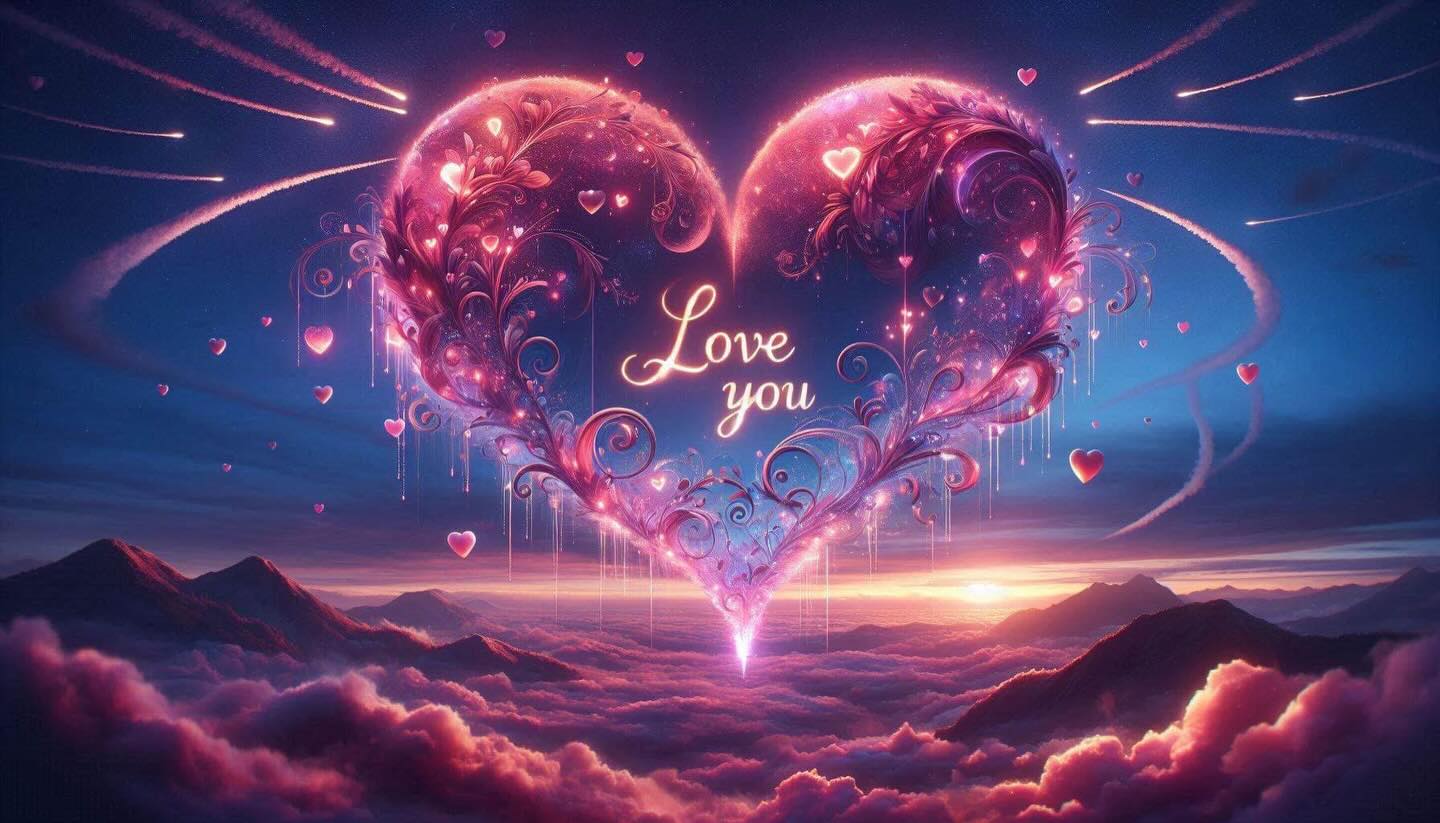 Love always with all your heart 💜💜💜💜