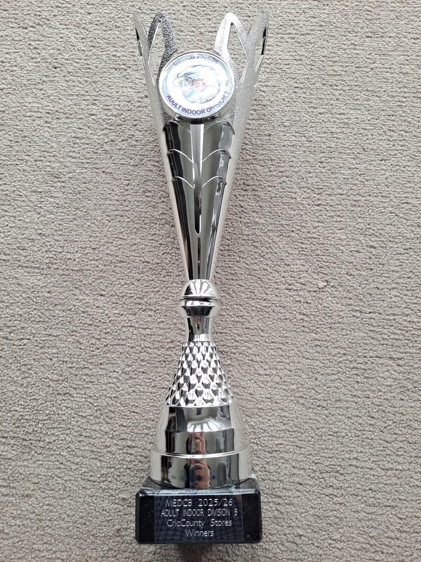 Champions of Essex ADULT INDOOR DIVISION 3 you’ll never sing that 🏆 Congrats to the HACC Indoor Cricket Team 🏏 #hacc #indoorcricket #essexcricket