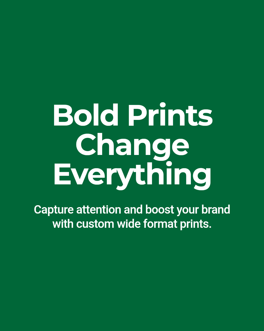 Want your event to stand out? Custom wide format prints deliver bold visuals that capture attention and boost your brand presence. Make every inch count with high-quality prints tailored just for your space.
Visit our website to start transforming your event today.
