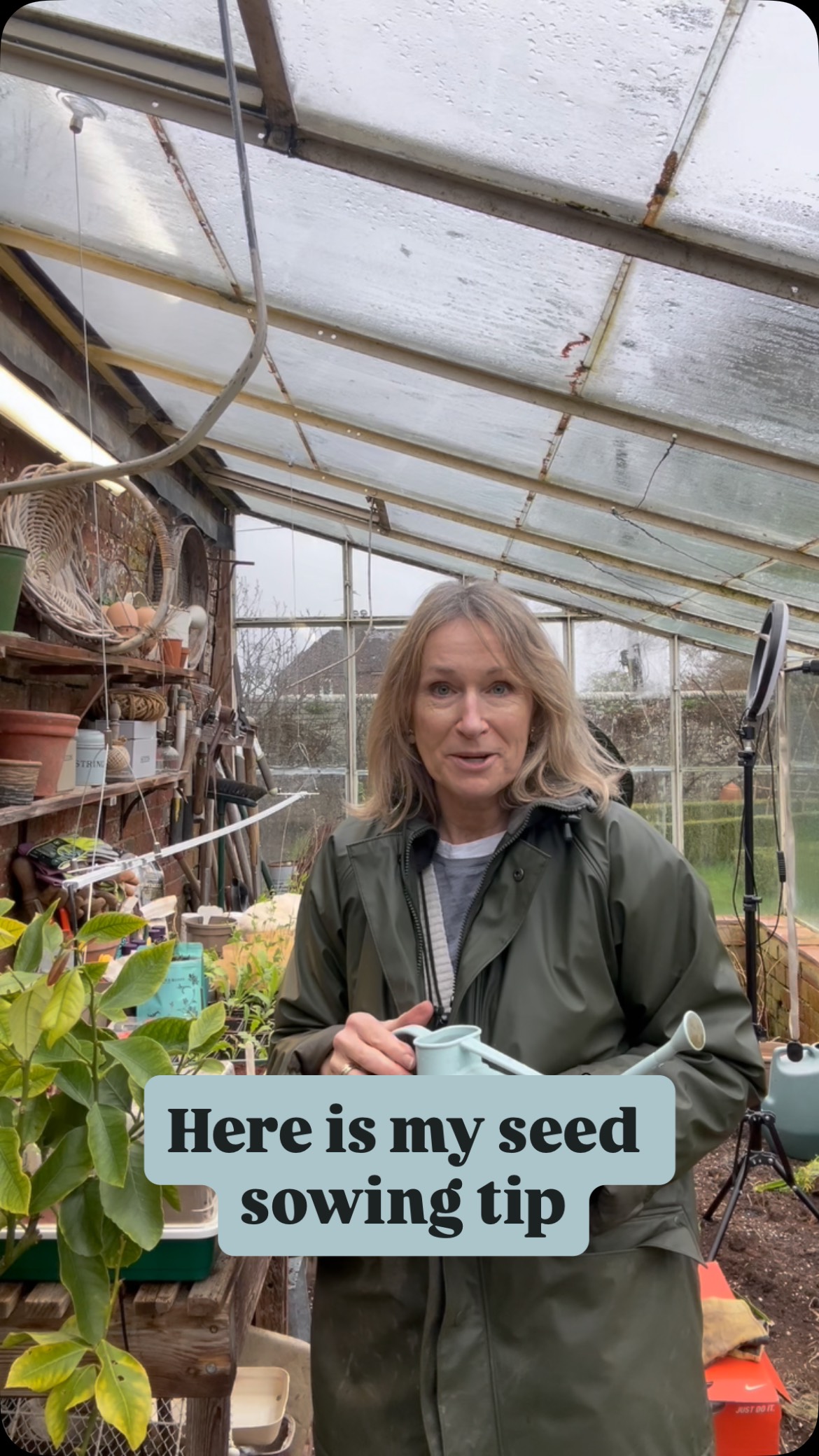 This is a simple tip but trust me it makes a huge difference. Always use tap water when sowing seeds, the chlorine in the water kills any bacteria lurking and improves germination, using saved rainwater often has bacteria which could harm the seeds. This often explains why some seeds don’t germinate. #seeds #water #gardentip #grow