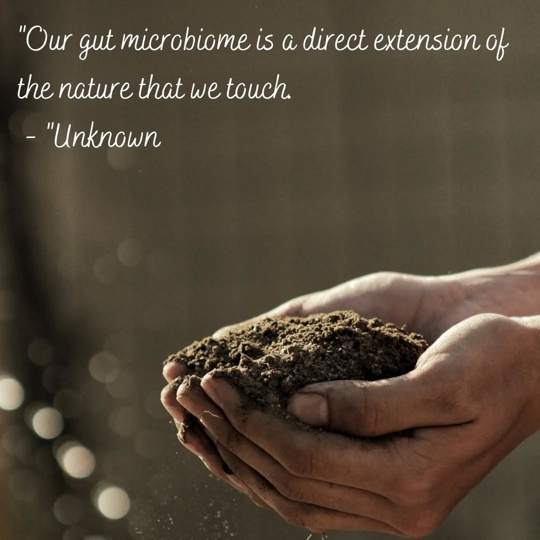 Our microbiome is directly affected by our environment.
👉 Getting into nature is a great way to enhance it!
My previous posts show how the microbiome impacts our health, Go check them out if you haven't already!
⛰️ 🌳 🪴 ⛱️ 🚜 🏞
#microbiome #guthealth #nature #naturewins