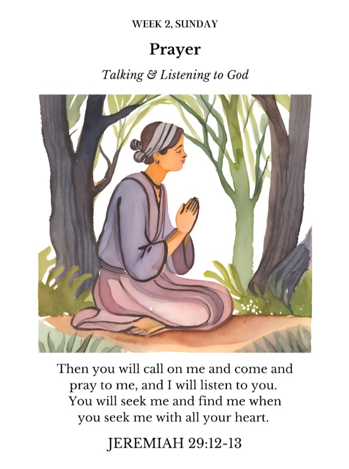 Then you will call on me and pray to me, and I will listen to you. You will seek me and find me when you seek me with all your heart. Jeremiah 29:12-13