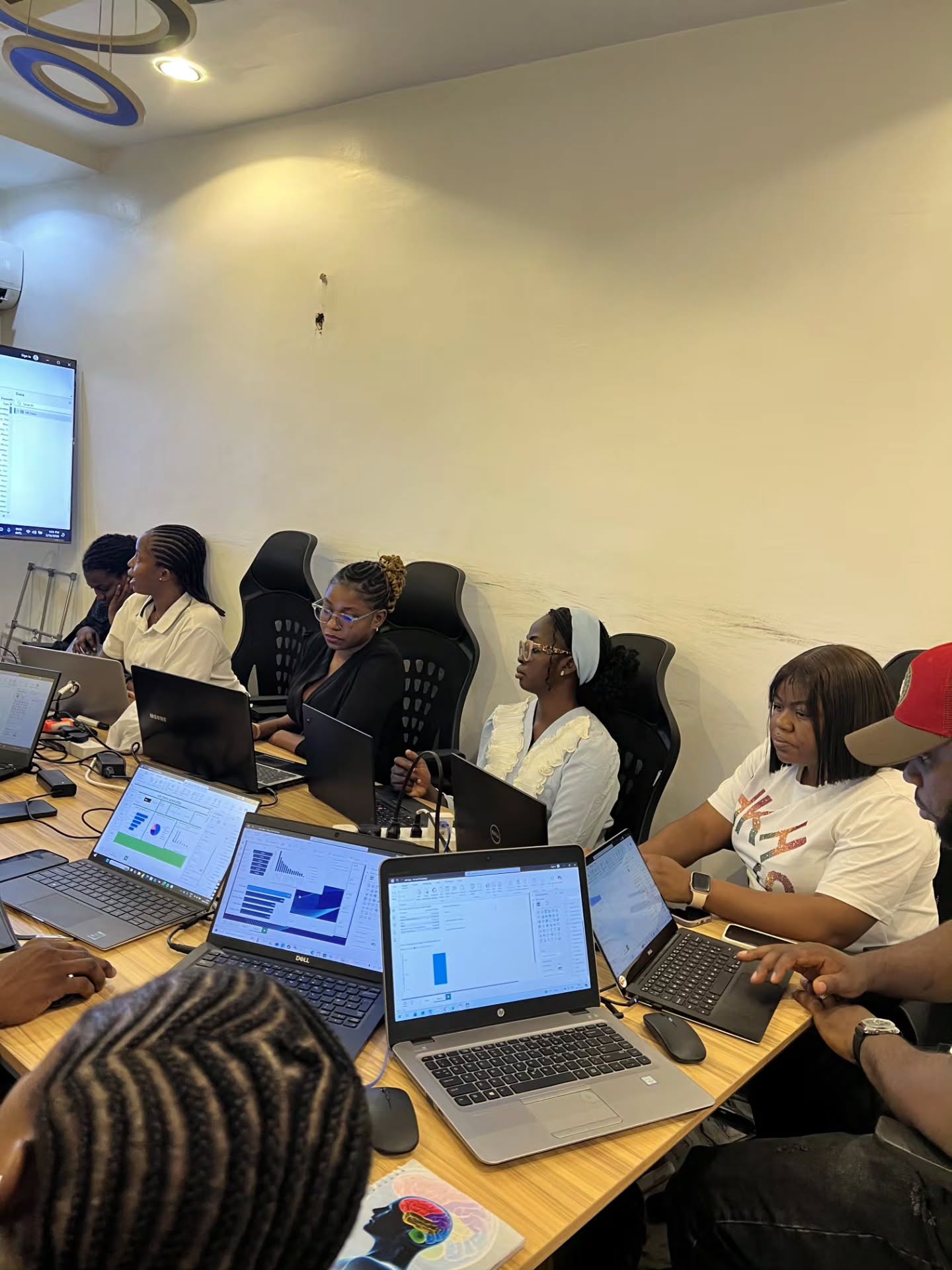 Our students didn’t come here to pass time, they came because their lives demand more.
In our Abuja Data Analysis class, you can feel it in the room — the focus, the hunger, the quiet determination.
These students are not joking with their future. They are tired of guessing. Tired of being overlooked. Tired of watching opportunities pass them by.
That’s why they show up early.
Why they stay back after class.
Why they ask hard questions and practice until it clicks.
They’re not “addicted” to the class because it’s easy —
they’re committed because they finally see a way out of stagnation.
Every formula they learn is a step closer to confidence.
Every dashboard they build is a step closer to global relevance.
Every late evening in class is a decision to take their life seriously.
This is what it looks like when people stop joking with their destiny and start investing in it — fully, intentionally, relentlessly.
Abuja isn’t just hosting a data analysis class.
It’s hosting a room full of people who decided their future matters.