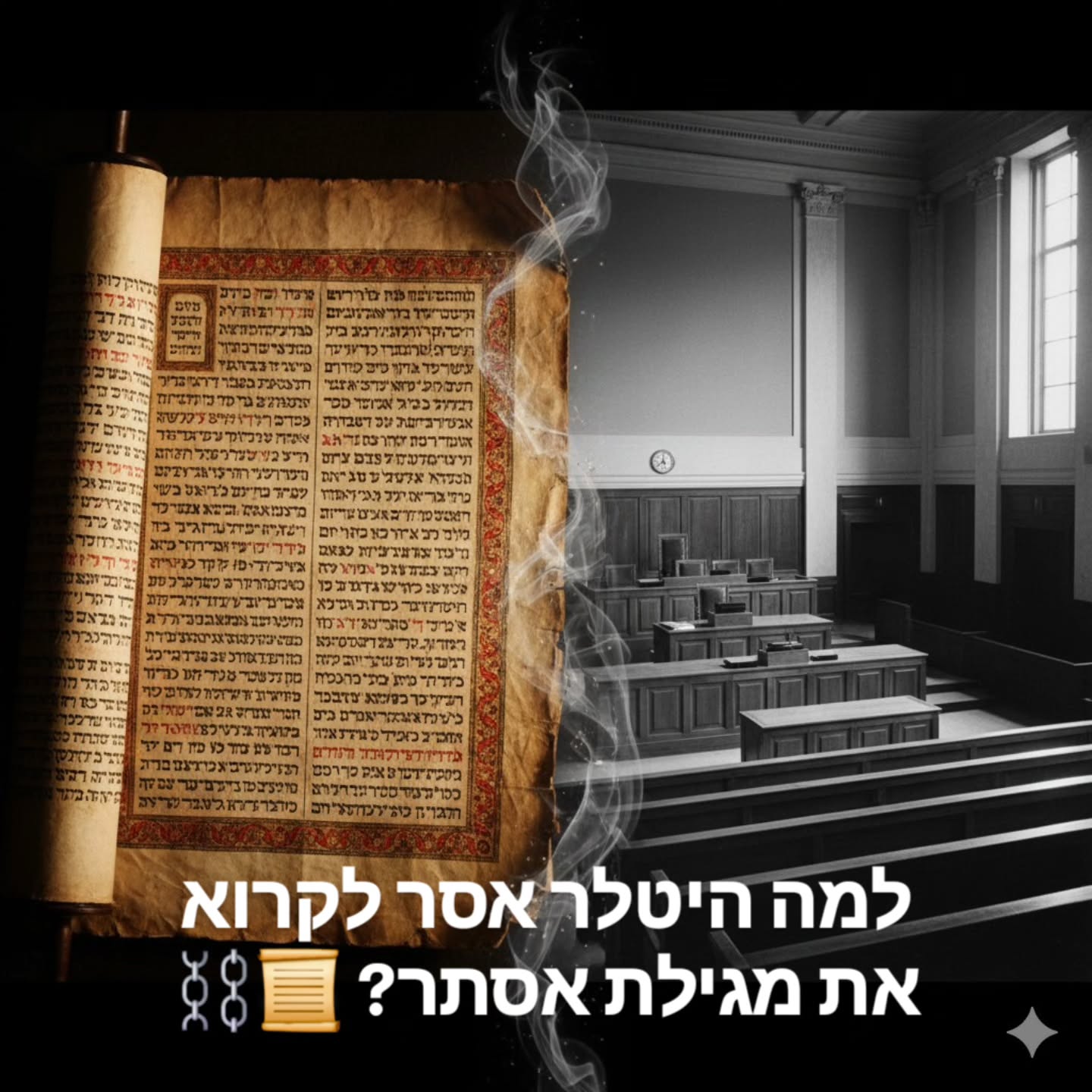 היטלר לא רק שנא את היהודים - הוא פחד מהם. בנאום ב-1944 הוא הזהיר: "אם גרמניה תפסיד, היהודים יחגגו פורים שני". 🎭🚫
הנאצים היו אחוזי דיבוק למגילת אסתר. הם ראו בה "תוכנית נקמה" יהודית, אסרו על הקריאה שלה וביצעו מעשי טבח דווקא בפורים כדי "לנצח" את הסיפור העתיק. הם לא הבינו שהם רק משחזרים את התפקיד של המן.
הסוף הגיע ב-16 באוקטובר 1946, על הגרדום בנירנברג. בדיוק 10 פושעים נאצים הוצאו להורג (בדיוק כמו 10 בני המן), כשאחד מהם צורח ברגעיו האחרונים: "Purimfest 1946!".
המדהים באמת? בתוך המגילה העתיקה מסתתרות אותיות קטנות (ת, ש, ז) שמרכיבות את השנה העברית תש"ז - היא שנת 1946. הצדק ההיסטורי פשוט חיכה להם שם.
הסיפור המלא והמצמרר מחכה לכם עכשיו בבלוג. הלינק בביו! 🔗
#BerlinByShai #Hitler #Purim1946 #JewishHistory #Nuremberg