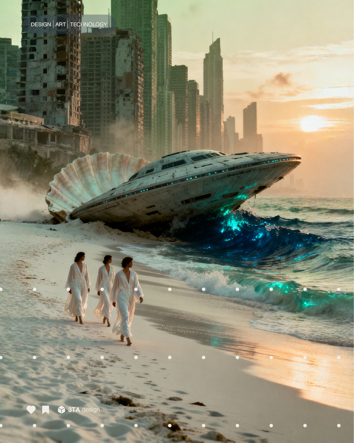 Refined. Surreal. 3TA.
#3TADesign #FuturisticQuietLuxury #DesignArtTechnology #EditorialAesthetic #ModernMinimalism #VisualIdentity #CreativeDirection