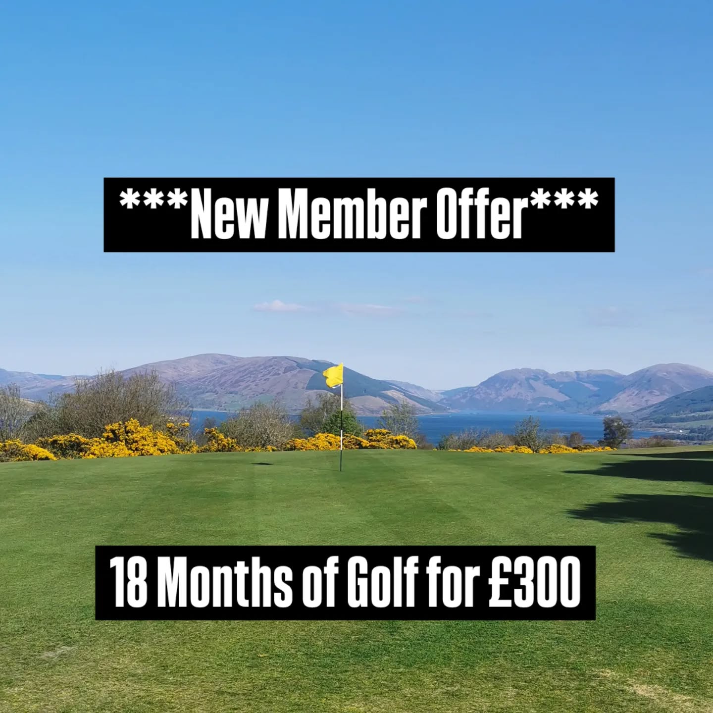 NEW MEMBER OFFER...18 MONTHS GOLF FOR £300. The club are offering a limited number of new memberships for £300 providing you have not been a member of the club in the previous 3 years. The offer starts now and allows entry to club competitions including the singles & pairs winter leagues,it then covers next seasons golf until April 2026. Payment terms of 6 X £50 monthly also available. Rothesay Golf Club is the only 18 hole course on the Isle of Bute, maintained to a high standard the course enjoys splendid 360° views of Arran,Cowal and The Firth of Clyde. Ride on buggies are allowed. The welcoming clubhouse offers full bar facilities and catering. Full details are available by contacting the club by email/phone or pop into the clubhouse at the weekend ⛳️