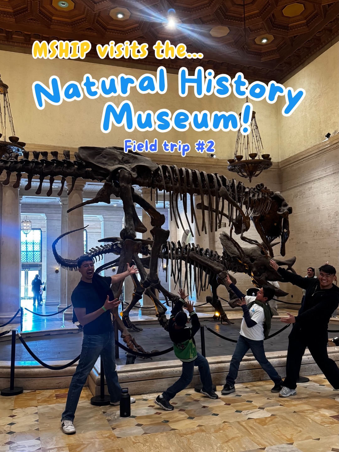 Mentorship’s second Saturday event this year was at the Natural History Museum🦕 Mentees and mentors had an amazing time exploring the different exhibits about rocks, fossils, and animals!!