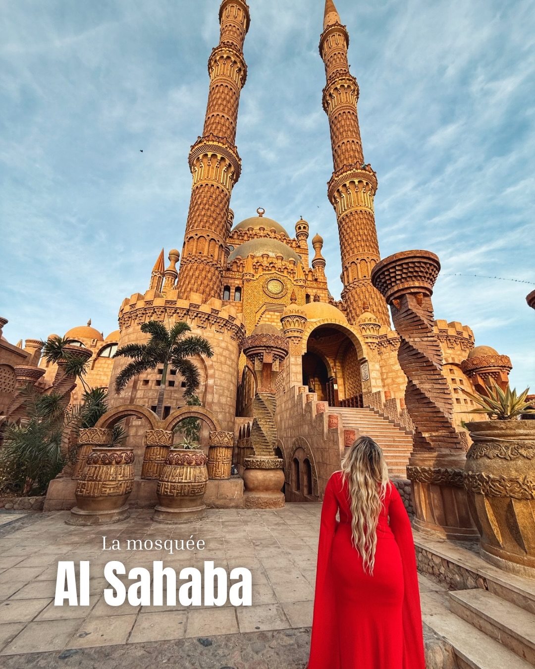 Rejoins @pretadecoller pour plus de contenus, inspiration, conseils, et bons plans voyage 🧳 🗺️
🕌 La mosquée Al Sahaba est l’un des monuments les plus impressionnants de Charm el-Cheikh. ✨
📍 Mosquée Al Sahaba, Old Market – Charm el-Cheikh, Égypte
💰 Entrée gratuite
🕒 Ouverte toute la journée, en dehors des heures de prière pour les visiteurs
👗 Vêtements couvrants recommandés (épaules et jambes), foulard pour les femmes
🌅 Meilleur moment : fin d’après-midi / coucher du soleil pour la lumière et l’ambiance où tôt le matin au lever du soleil
#egypte #mosquée #sharmelsheikh #egypt
@sharm.elsheikh_official @sharmel_sheikh