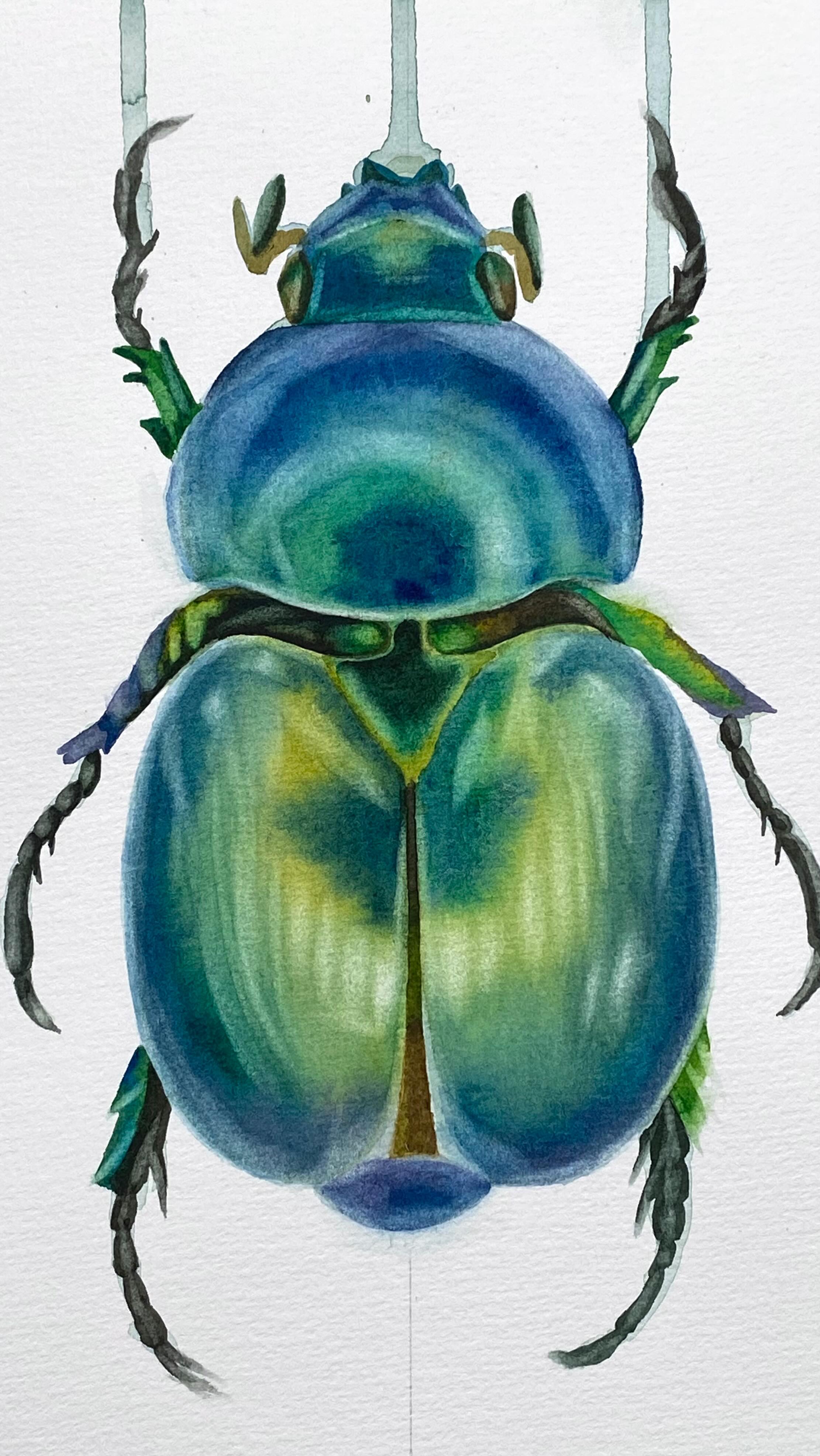 Στην αρχή υπάρχουν μόνο χρώματα.
Πράσινα, μπλε και κίτρινα που απλώνονται στο νερό χωρίς να ξέρεις ακόμη τι θα γίνουν.
Μου αρέσει αυτή η στιγμή της αβεβαιότητας — όταν η εικόνα δεν έχει ακόμη φανερωθεί.
Σιγά σιγά η μορφή εμφανίζεται.
Σαν κάτι που υπήρχε ήδη εκεί και απλώς περίμενε να το δεις.
Ο σκαραβαίος, η εικόνα, αποκαλύπτεται στο τέλος αλλά το πραγματικό θέμα είναι:
• οι χρωματικές μεταβάσεις
• η διαφάνεια
• ο τρόπος που κυλά το νερό
• η παρατήρηση του φωτός
Η ακουαρέλα με μαθαίνει πάντα να εμπιστεύομαι τη διαδικασία. Η διαδικασία είναι όλη η γοητεία, και γίνεται ορατή σε ένα έργο.
Βλέπουμε:
• διαφάνειες
• μικρές ατέλειες
• στρώσεις
• την κίνηση του χεριού
🎪 Μάριον Κουμπούρη - The Art Flip Studio
🎨 Painting classes at my studio
📍 Κ.Σερβίας 12-14, Σύνταγμα
🌐 theartflip.com
.
.
.
.
#theartflip #watercolor #artclass #paintingonpaper #artplace