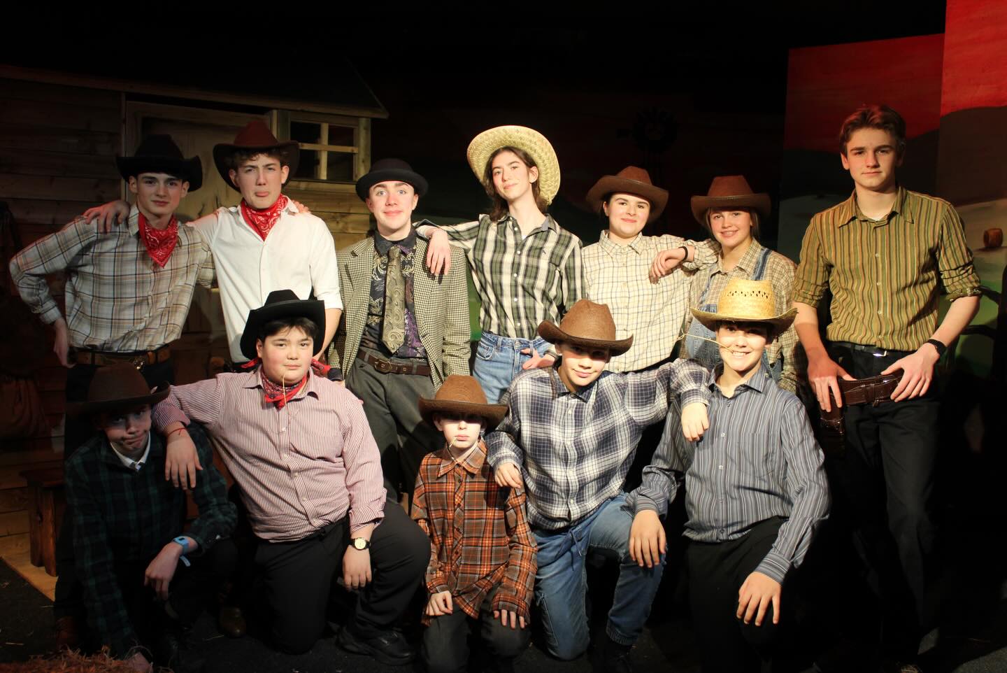 The stage is set for the ‘Oklahoma!’ grand finale! After wonderful reviews of last night’s show - don’t miss the final chance to see this stellar RDS performance.
Last few tickets remaining - book now through the school office!