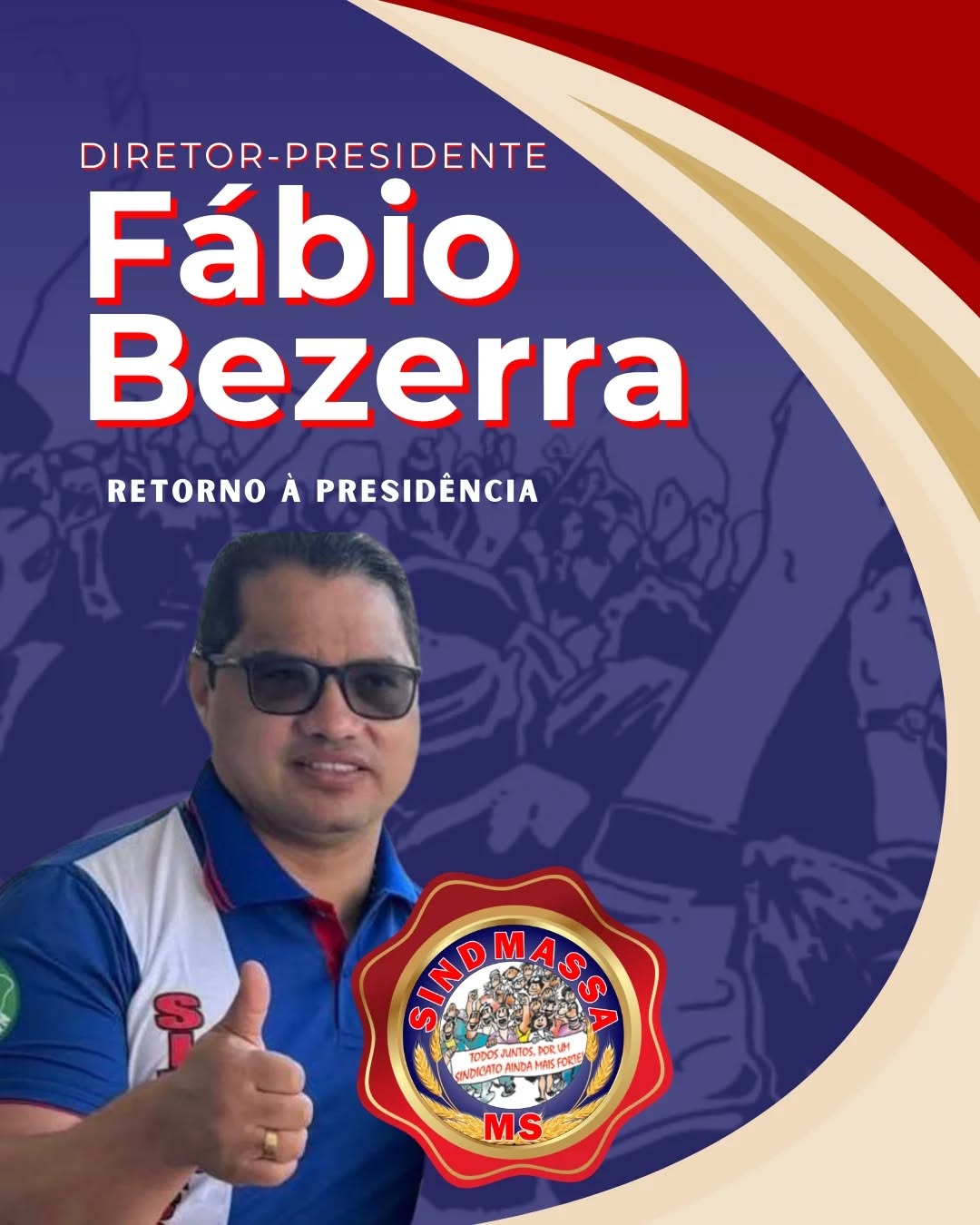 RECONDUÇÃO COM FÉ E GRATIDÃO! 🙏✨
Nesta última quarta-feira, 18 de fevereiro, o Sindmassa/MS celebra um momento de renovação.
Fábio Bezerra retomou oficialmente ao cargo de Diretor-Presidente, trazendo consigo não apenas a experiência, mas um coração cheio de gratidão.
"Registro minha gratidão a Deus, a Nossa Senhora Aparecida, a Jesus Cristo e ao Espírito Santo pela restauração da minha saúde e pelo fortalecimento espiritual que me permite retornar com ainda mais determinação", afirma Fábio. 🕊️
Este novo ciclo de 8 anos é fruto de um trabalho coletivo.
Agradecemos imensamente à nossa Diretoria, que caminhou lado a lado neste período, e aos nossos parceiros institucionais.
Parabéns, Presidente Fábio Bezerra, pela sua resiliência e por liderar com tanta serenidade!
Seguimos firmes, guiados pela fé e pelo compromisso com cada trabalhador e trabalhadora de Mato Grosso do Sul. ✊🏽
Gestão de unidade, planejamento e coragem!
#SindmassaMS #FéETrabalho #Gratidão #FabioBezerra #DiretoriaUnida ForçaSindical TrabalhadoresMS MatoGrossoDoSul