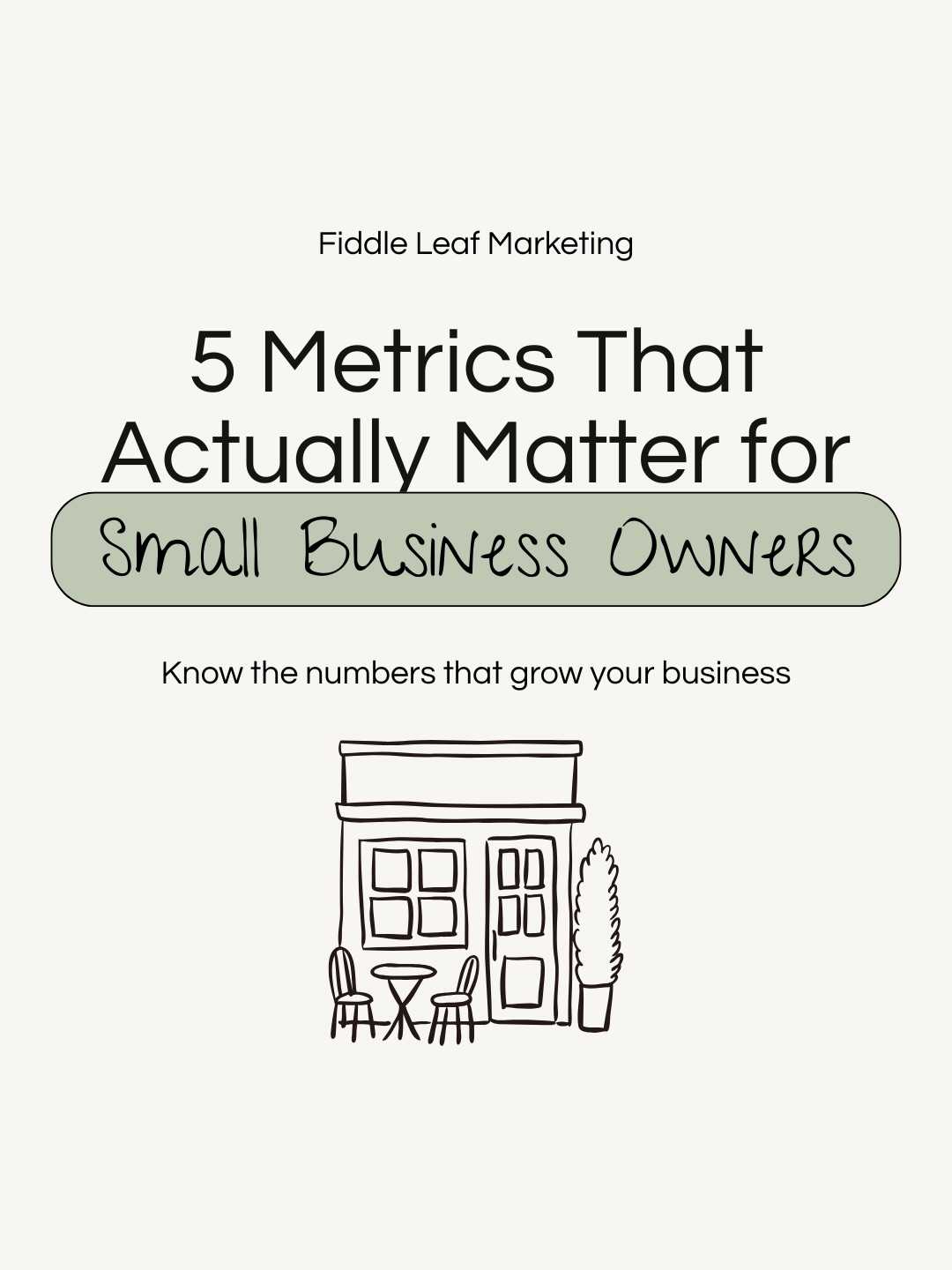 Running a small business can feel overwhelming with all the ad stats and numbers. Swipe to see the 5 metrics that ACTUALLY show what’s working!