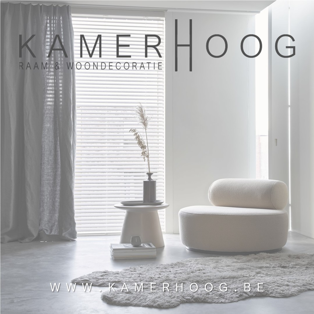 KAMERHOOG ziet het zonlicht !
Al jaren verzorgen we de afwerking van onze interieurprojecten met eigen raamdecoratie. De groeiende vraag voor deze dienst naast de interieuropdrachten resulteert in een eigen merk.
KAMERHOOG staat voor raamdecoratie met persoonlijk deskundig advies en professionele afwerking.
Boek een afspraak in en laat je begeleiden naar een naadloze afwerking.
Meer info > www.kamerhoog.be #kamerhoog #raamdecoratie #interieur