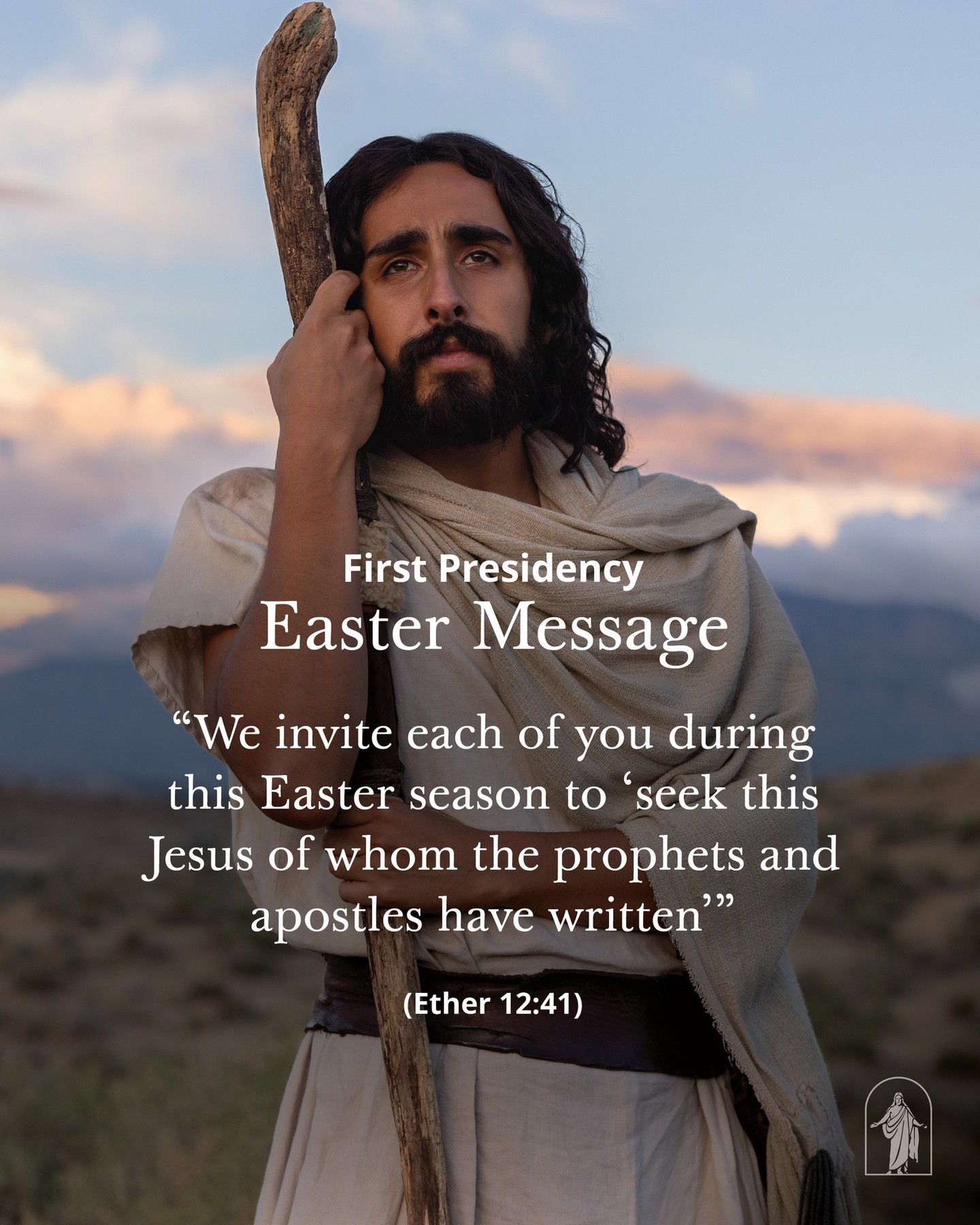 As Mary Magdalene and her companions mournfully approached the Garden Tomb, two angels appeared to them and shared the clarion call of all Christianity:
"Why seek ye the living among the dead?"
"He is not here, but is risen" (Luke 24:5-6).
This Easter season we also joyfully testify of this same eternal truth—Jesus Christ is risen. He lives!
The Savior of the world was crucified and, on the third day, rose from the dead, "the firstfruits of them that slept" (1 Corinthians 15:20). His Resurrection allows all to be resurrected, and through His grace, we can find peace "which passeth all understanding" (Philippians 4:7) and "be perfected in him" (Moroni 10:32).
We invite each of you during this Easter season to "seek this Jesus of whom the prophets and apostles have written" (Ether 12:41). As you do so, we testify that your Easter celebrations can strengthen your own faith and testimony that "death is conquered; man is free. Christ has won the victory" ("He Is Risen!" Hymns, no. 199).
—The First Presidency
Dallin H. Oaks
Henry B. Eyring
D. Todd Christofferson