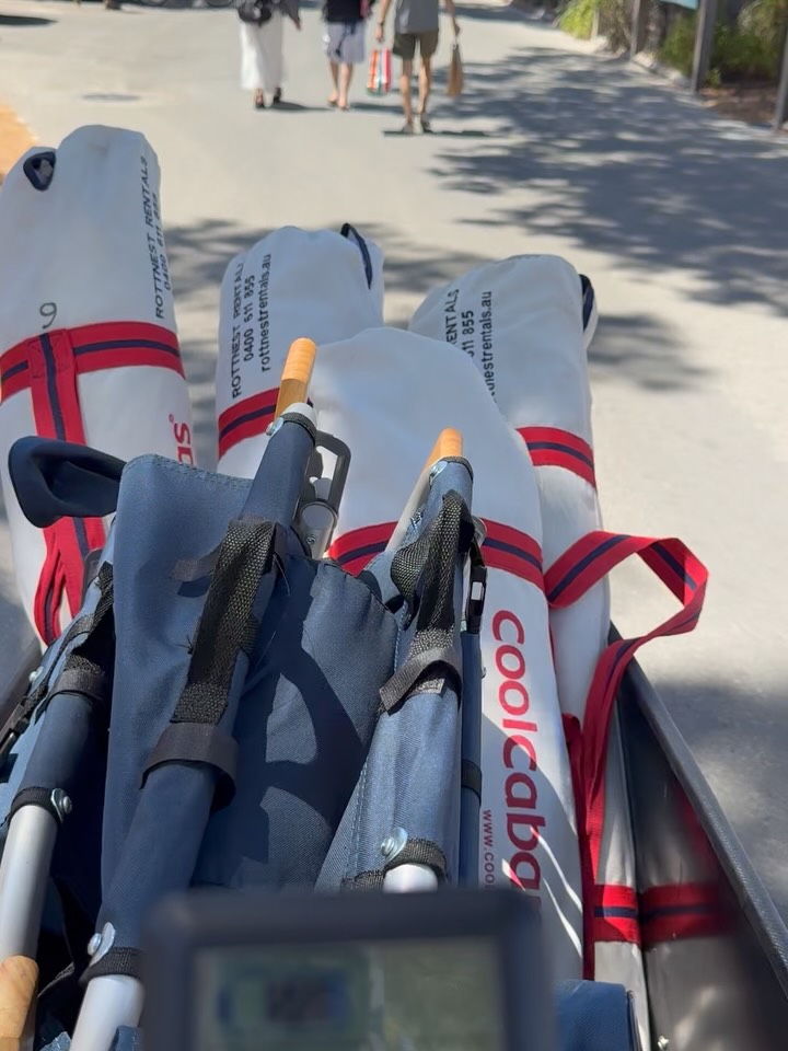 Restocking for a busy weekend!
Heading to @rottnestislandwa for the weekend and want to pack less, why not hire your @coolcabanas when you arrive.
Full day and half day hire available
Book online now or hire in store at Island Gypsy