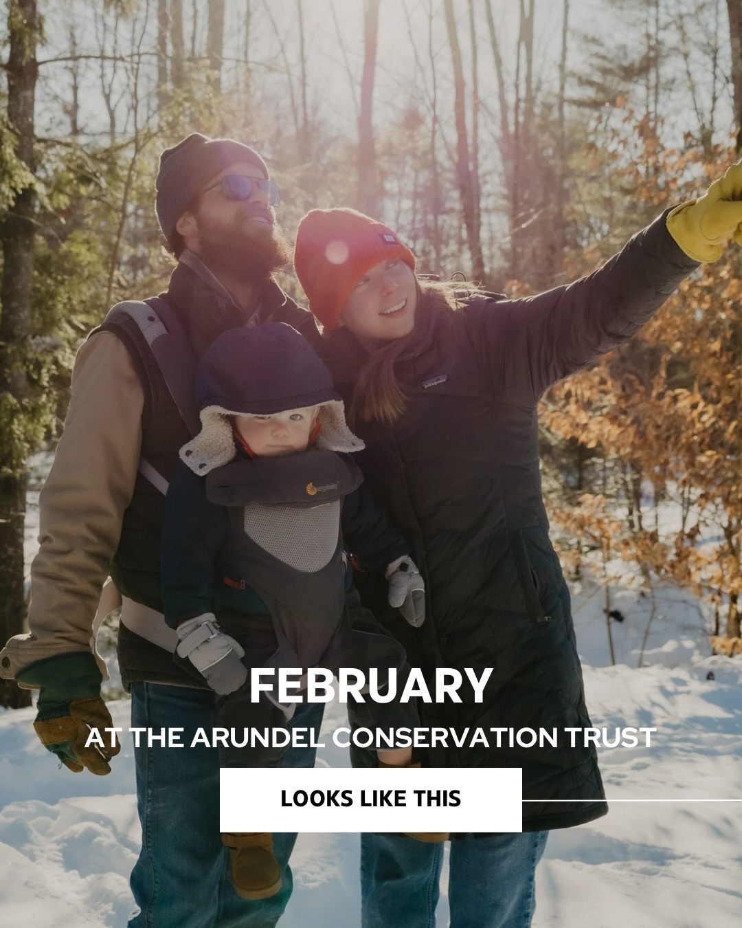 February is the perfect time to embark on an outdoor adventure! ⛷️❄️🦅☕️
#mainelandtrust #mainehikes #mainelife #arundelmaine