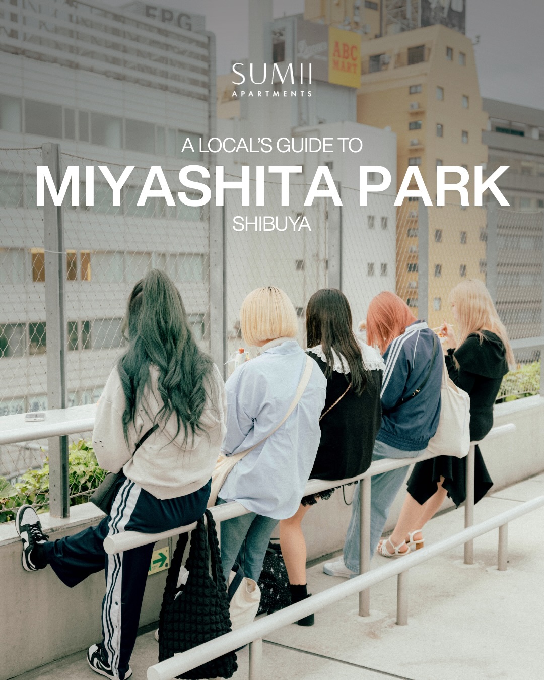 Just moments from Shibuya Station, Miyashita Park has just about everything you need for a good shopping day.
Inside you have streetwear, sneakers, souvenir shops, fast-food dining and a modern izakaya complex. Upstairs, there’s open sky, a stretch of grass, a skate park and one of the better vantage points over the city.
It’s practical too. Stop for some good coffee at Cafe Kitsune, an easy lunch at one of the many dining locations, a browse through Kith, Balenciaga or The Shibuya Souvenir Store, then a slow walk across the rooftop before heading back into the streets.
What’s your favorite thing to do in Miyashita Park?
#livesumii #miyashitapark #tokyoneighborhoods #sumiiapartments