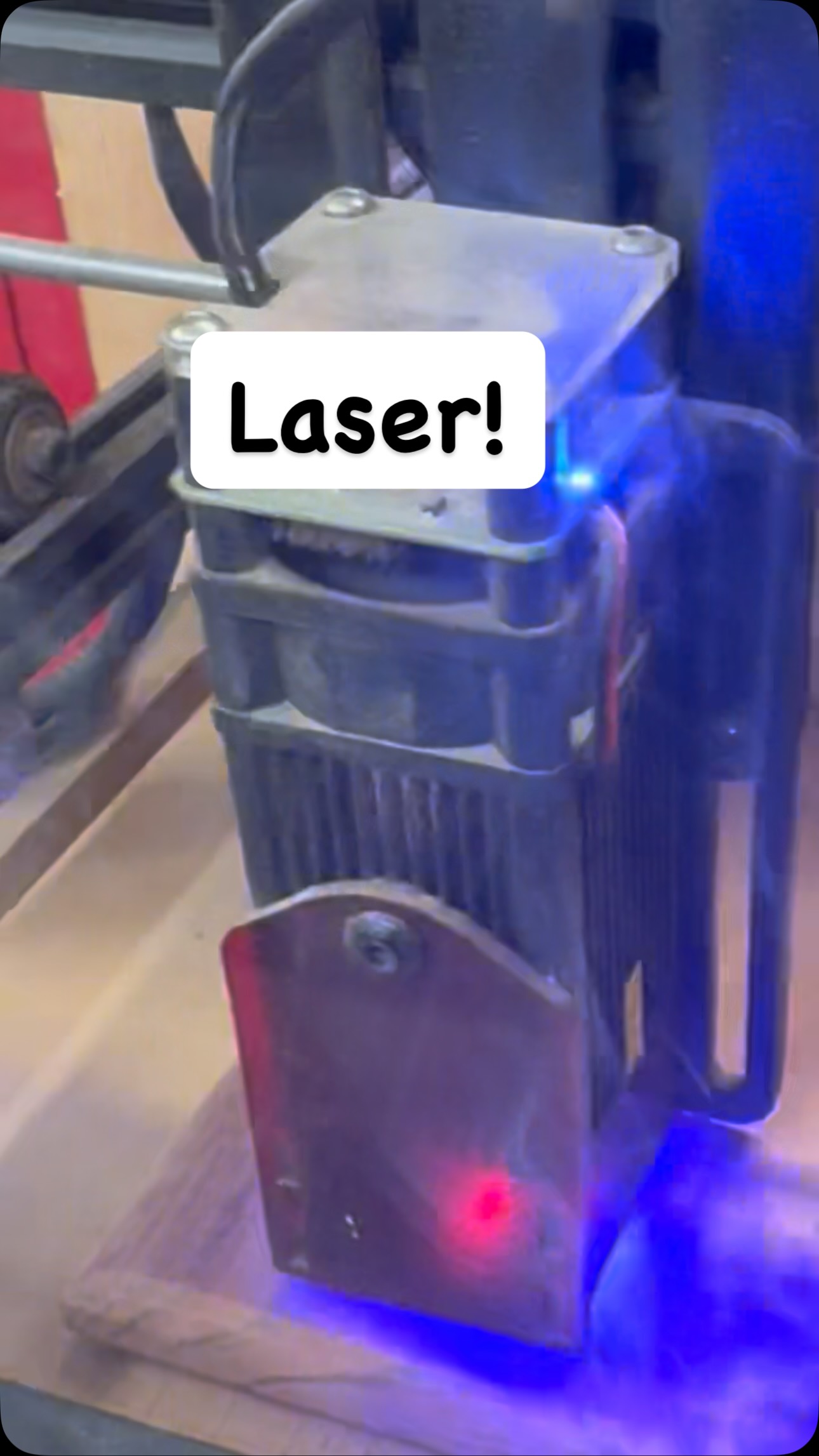 Sanded, grain raised, sanded, laser…….. how was your day? 😂😂😂#servingboard #charcuterie #shoptime #bespoke #supportsmallbusiness