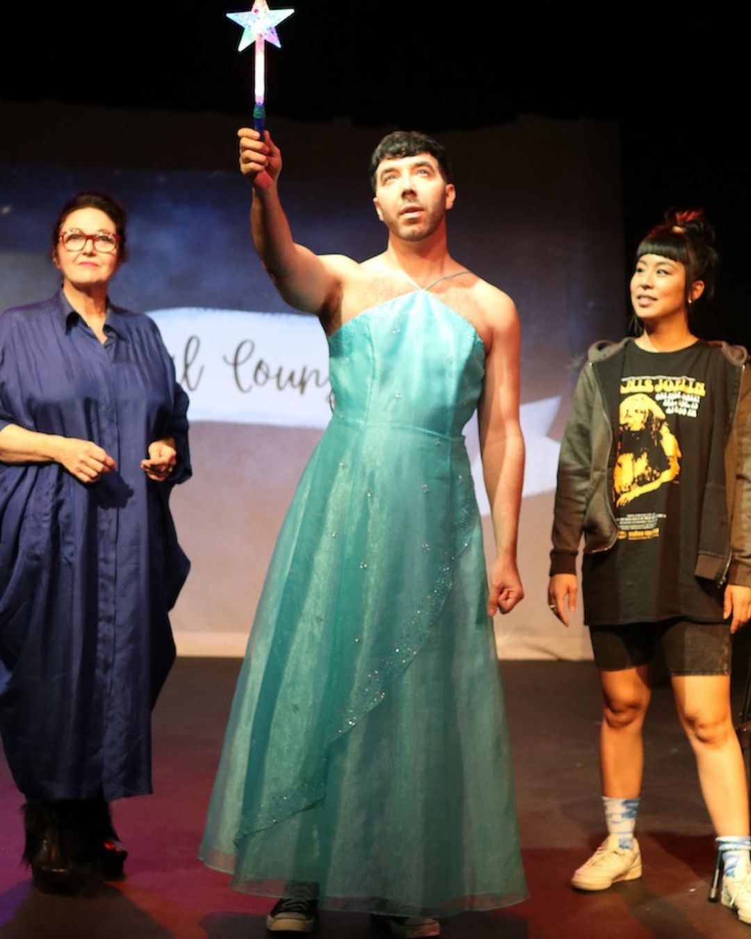 When we do the Young Playwrights Festival, we present 3 plays each evening. That makes it impossible to have super fancy sets. But one thing we ALWAYS have in abundance, is incredible talent. If you're a playwright ages 9 to 19, please share your work with us! You never know who you're going to see at YPF! Link in bio! #playwright #youngplaywright #submit #playwriting