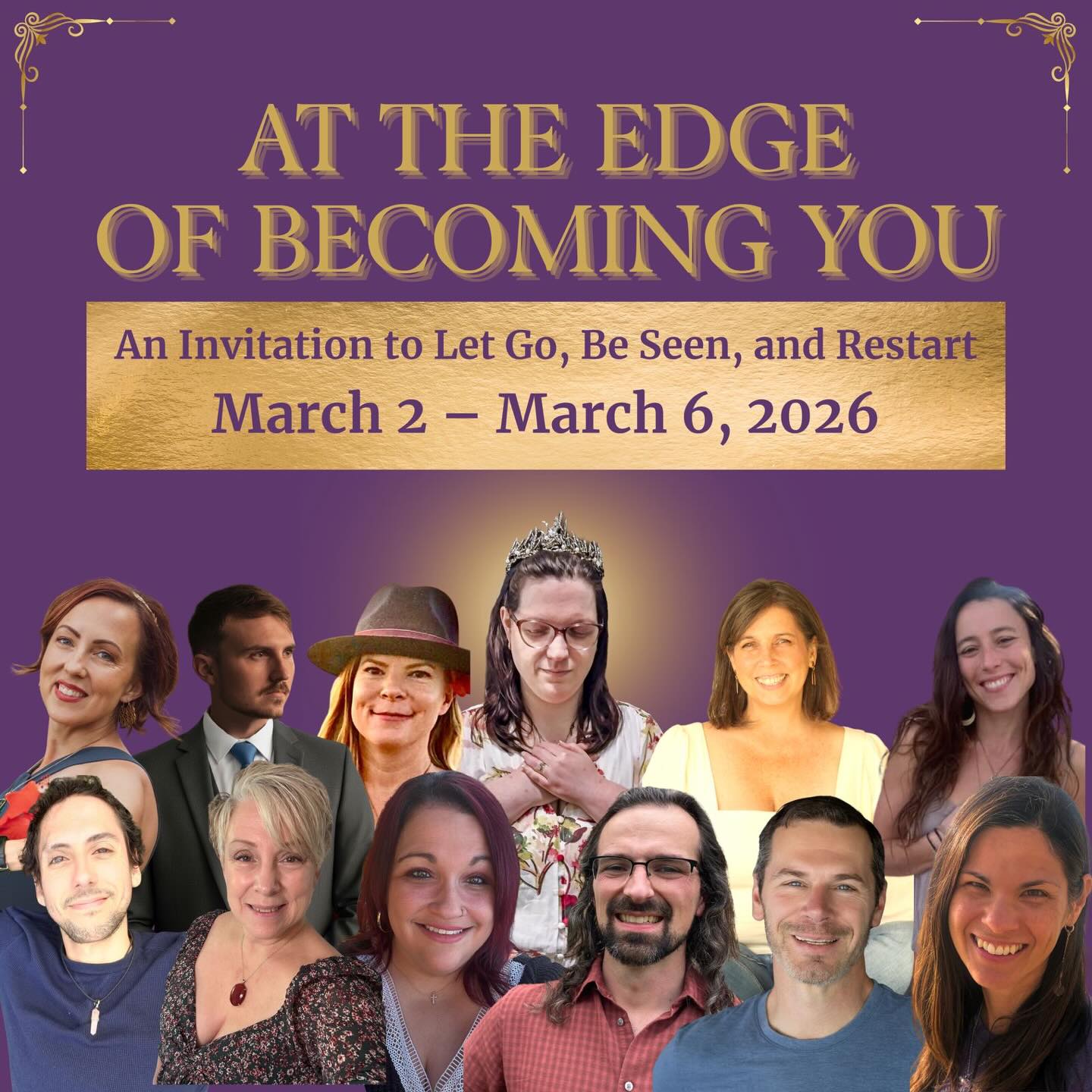 Let’s be honest.
You didn’t come here to play small.
You didn’t come here to stay hidden.
And you definitely didn’t come here to silence your truth.
JOIN US March 2–6 for this FREE virtual immersion: The Edge of Becoming You
Led by Reiki Master Rachelle Croston @soulrebirthbyrachellerei and powerful guest speakers.
On March 5, I’ll be speaking about reclaiming your authentic voice and guiding a drum journey with EFT.
Because I know what it’s like to doubt yourself.
To question your message.
To keep your gifts locked away.
But everything changes the moment you decide to step forward.
This is your moment.
This is your edge.
This is your becoming.
Replays available.
You’re not here to watch.
You’re here to rise. 🔥
reply here with your favorite emoji or the word BECOMING, and I will send you a message with the link.