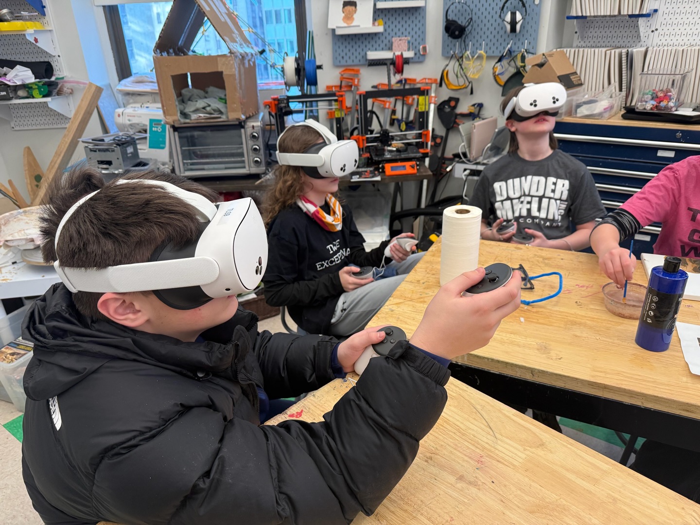 At Lang, innovative tools like VR help students access focus and engagement in ways that honor how they learn best. #TheLangSchool #EducationInnovation #EdTech #TechForGood #StudentCentered