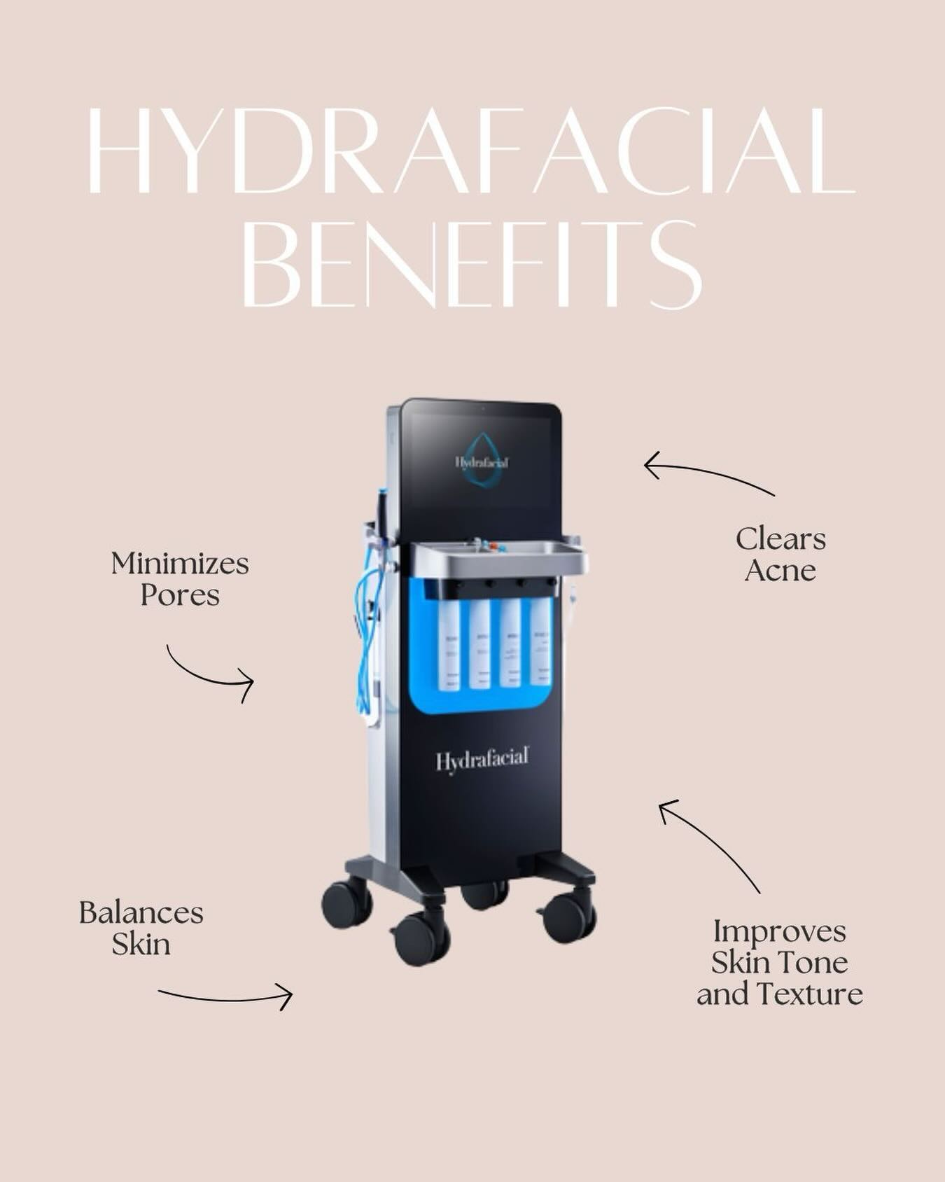 ✨ Unlock your glow with our Hydrafacial! 🌊 Soothe, hydrate, and rejuvenate your skin for that fresh-faced radiance you deserve. Ready for a skin transformation? Book your session now! #hydrafaci̇al