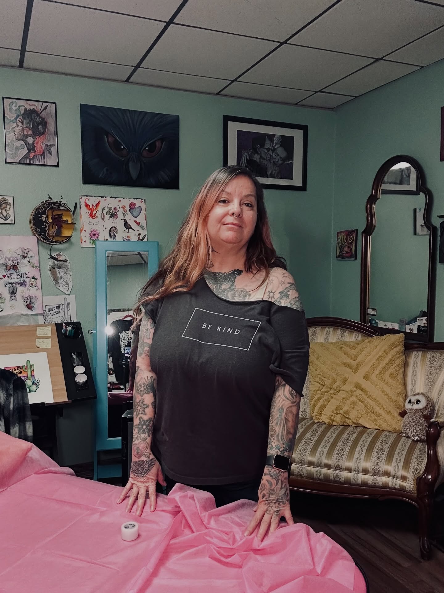 Yesterday was my 2 year anniversary of opening my own studio space - @healing_art_tattoo_ .
After 2 years- and boy what a year last year was- I have learned a few things I’d like to share. This is what I’ve learned for myself and in no way do I mean you need to apply or take heed any of what I say🫶
It’s been a blessing navigating through these current times and working completely for myself. I have been able to learn how to disconnect from the hustle and bustle of life and place my hands in the dirt( literally) 🌱
For my own sanity I began a garden quest. If you know me you know I love gardening, but it is something that when we get too busy it can seem overwhelming to do. I decided to grow a pumpkin arch and it expanded beautifully, chaotically, and not without its challenges and obstacles. 🎃
I have always enjoyed gardening as a life metaphor. It fits so well with how energy flows in life. We reap the benefits of what we put our thoughts and actions into. We get out of it what we place into it. This is not something we need to hustle to do, we just need to be intentional.
Since I opened my studio 2 years ago I have been able to reclaim the most valuable resource I have for myself and that is time. It’s been strange learning how to adapt to this new found freedom. In many ways the way I have been able to work my schedule now- I am able to create great new habits in my personal life. I wake up early- I get out and moving first thing- I am tackling difficult tasks one step at a time- I am taking care of my general chores- ect. These all seem insignificant, but the effects from these simple routines have amplified my ability to be who I need to be, for myself- then for everyone else.
Thank you all for supporting me. Allowing me to rest allows me to be there as I need to be and I appreciate you all❤️
#tattoo #tucsontattooartist #smallbusinessowner #ladytattooers