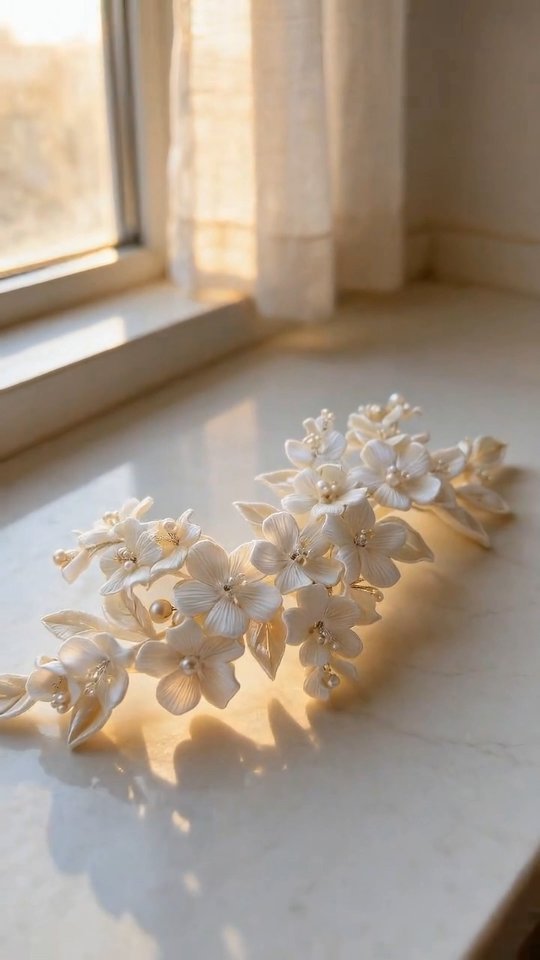 Sabías que todas nuestras flores son hechas a mano? Cada pétalo es texturizado con delicadeza para brindar un look romántico y atemporal.
Estamos listas para nuestras novias de primavera.
#spring #bridetobe #weddinghairpiece #tocadosnovia #tocados