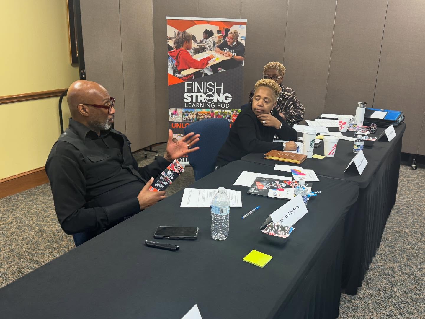 Big ideas, big impact! Thank you @drtonyburks for an awesome training today!