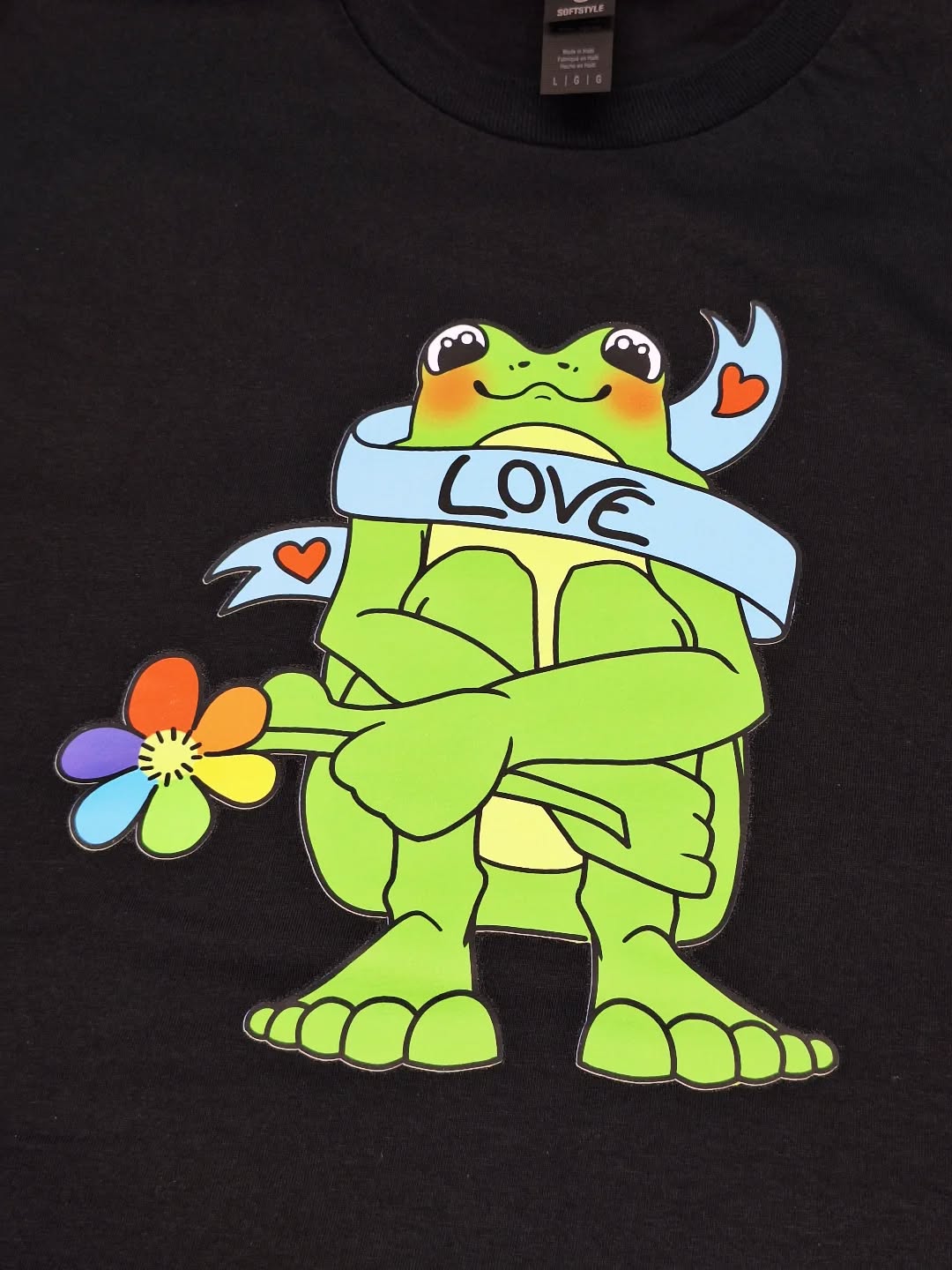 Awesome design by @averylanaart @free_2_luv #free2luv #Rog #love #seattle #tshirts