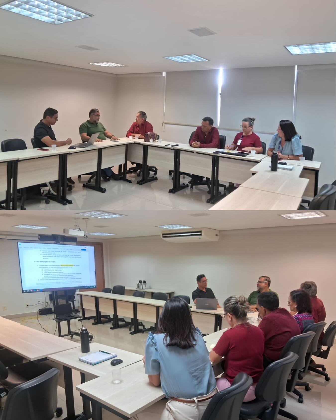 📌 Reunião estratégica com o Fórum Goiano de Inclusão no Mercado de Trabalho das Pessoas com Deficiência e dos Reabilitados pelo INSS (FIMTPODER)
O SINDIFARGO apresentou o projeto de empregabilidade dos para-atletas goianos, em reunião que contou com a presença de representante do Ministério Público do Trabalho em Goiás e da Superintendência Regional do Trabalho em Goiás.
O encontro reforçou a importância do diálogo institucional, da cooperação técnica e da construção de iniciativas que ampliem a inclusão produtiva e fortaleçam o cumprimento da Lei de Cotas, promovendo mais oportunidades às pessoas com deficiência.
🎯 O SINDIFARGO segue comprometido com uma atuação responsável e estratégica, unindo indústria e sociedade em prol de um mercado de trabalho mais inclusivo.
#SINDIFARGO #Inclusão #LeiDeCotas #IndústriaGoiana #RelaçõesDeTrabalho