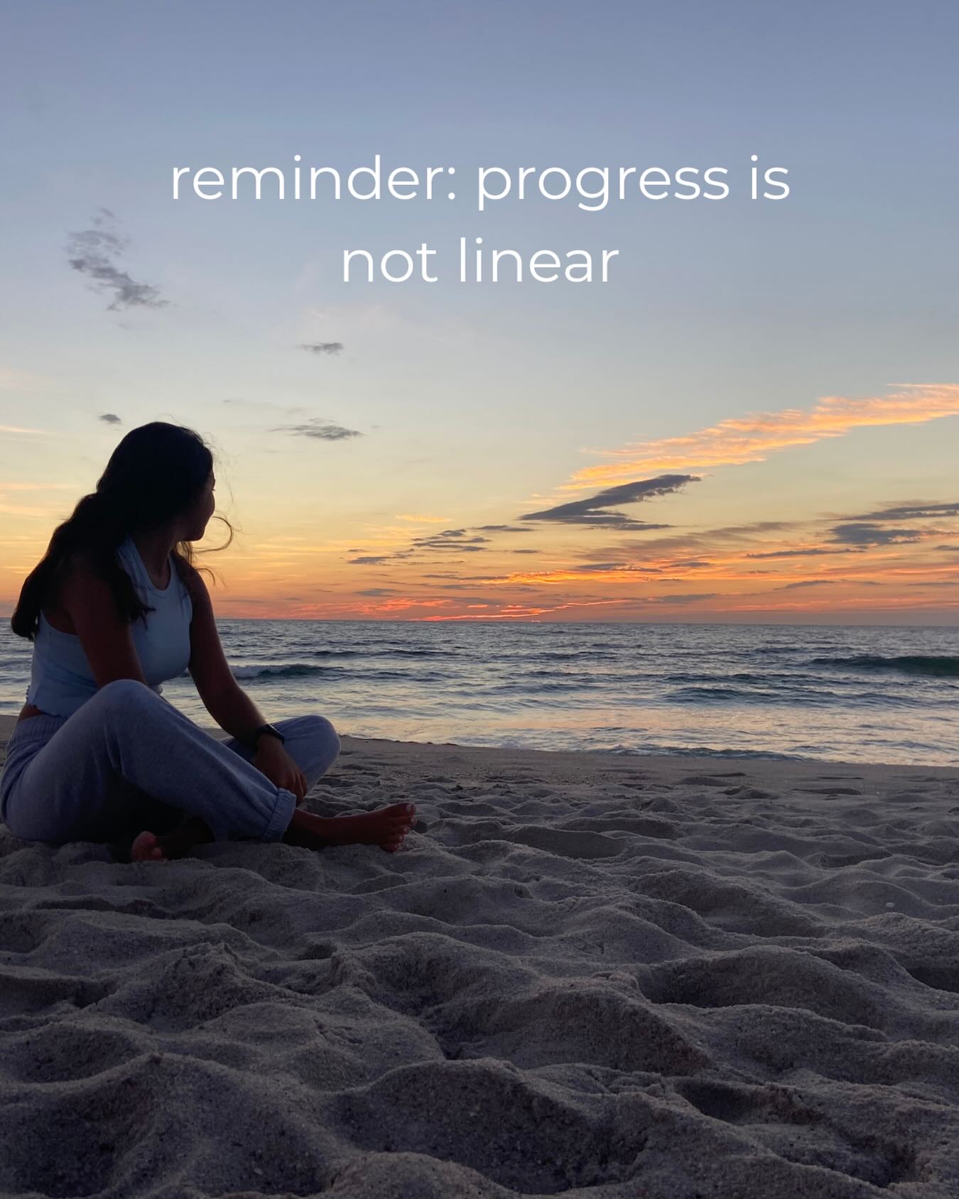 Hi! Checking in to remind you that you’re human! It’s okay to have bad days! That doesn’t mean that you have regressed or that all of your progress and effort goes out to window. Progress and healing is not linear. Be kind to yourself. You are more than your bad days 🫶🏼