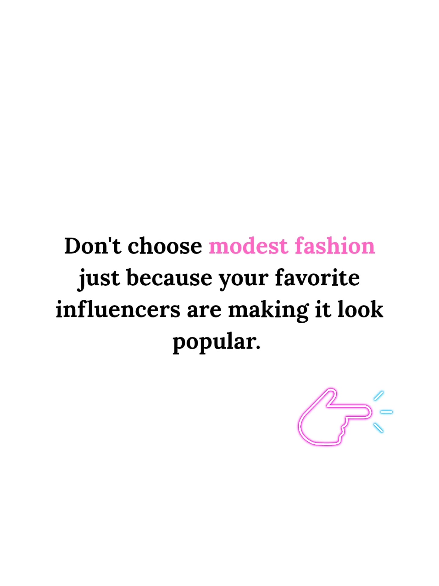 I LOOVVEE the new modest fashion trends I've seen since logging back in after a 6-month break. 😍
However, I have a sense that not all of it is genuine. In media land, we have a tendency to follow what's trending... especially in the fashion industry.
Remember, they had a trend of modesty in Hollywood few years back because of its growing popularity.
That's cool. But for the daughters of God just trying to catch a wave... I caution you ⚠️ God is jealous of what takes His glory.
If you're just changing for the likes & follows, how is it any different from being immodest for the same reasons?
God isn't looking at your appearance, but the genuineness of your heart ♥️ 1 Samuel... what's that scripture? 🤔
If you feel like this is you, grab our free playbook on our website and let God search you for a moment. 🙏🏽 it's packed with scripture.
#modestfashıon #modestymovement #fashiontrend #daughterofgod #fearofgod
